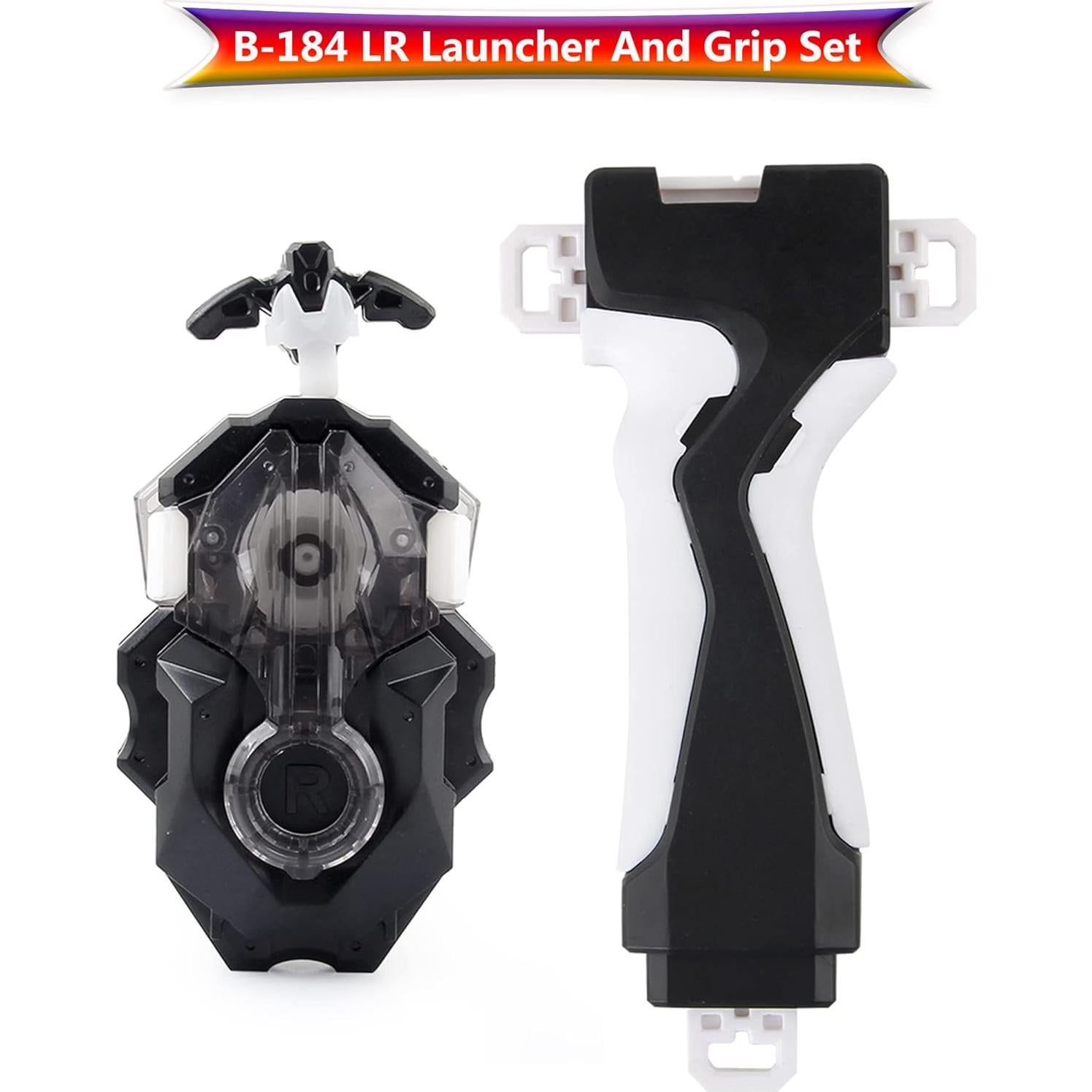 Bey Battling Tops Burst B-184 Lanzador Personalizado Negro