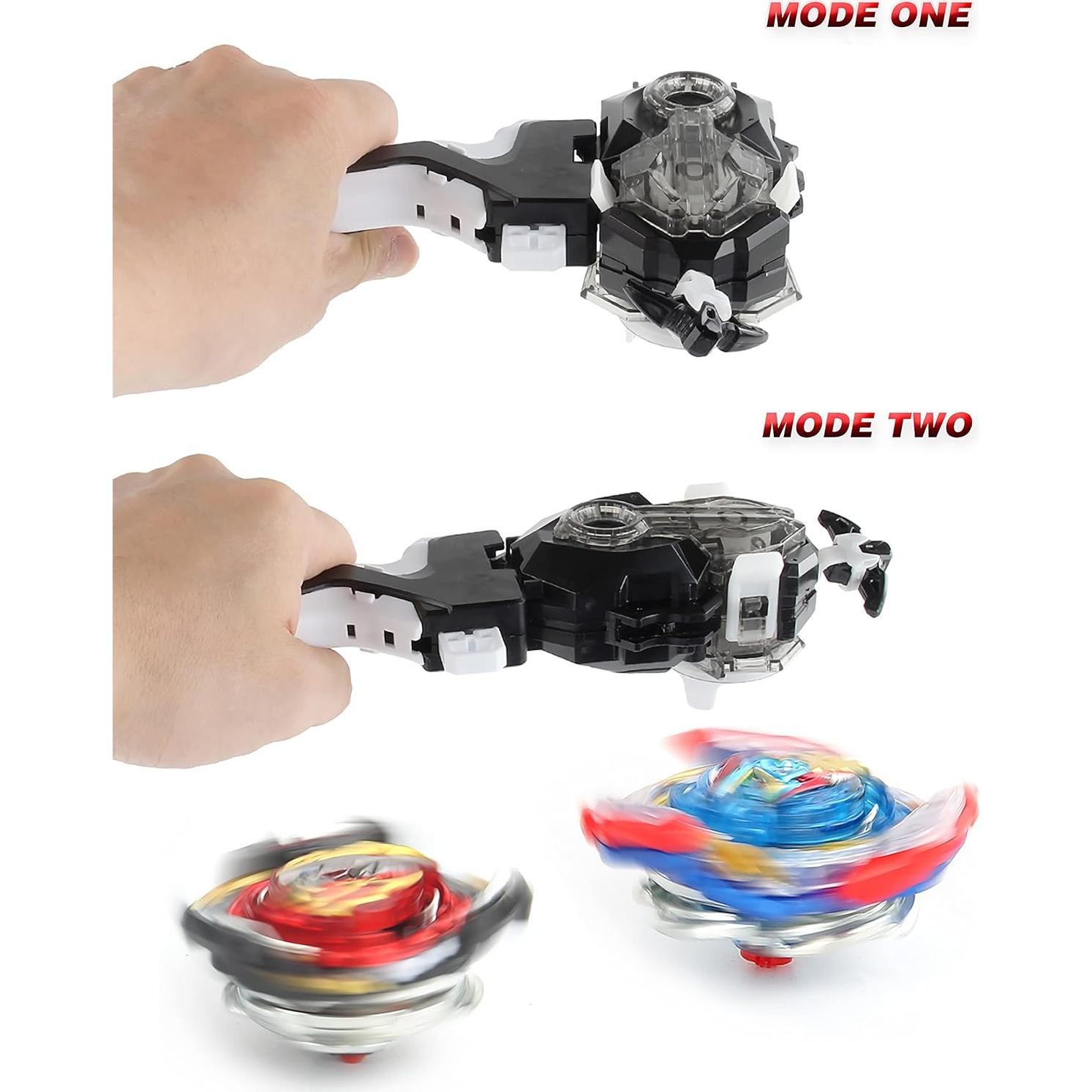 Bey Battling Tops Burst B-184 Lanzador Personalizado Negro