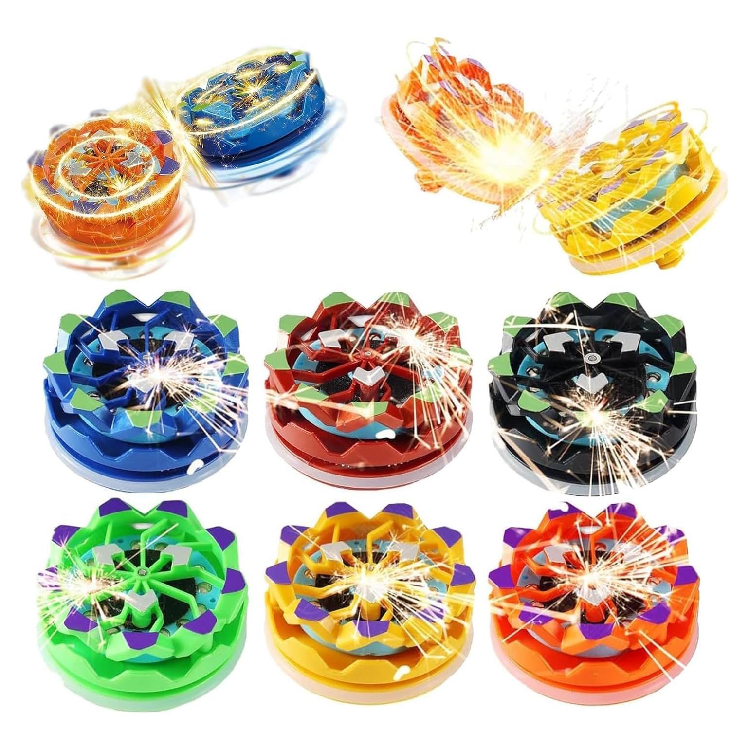 Giroscopio de Punta de Dedo Pegxtwu con Efecto Fuegos Artificiales