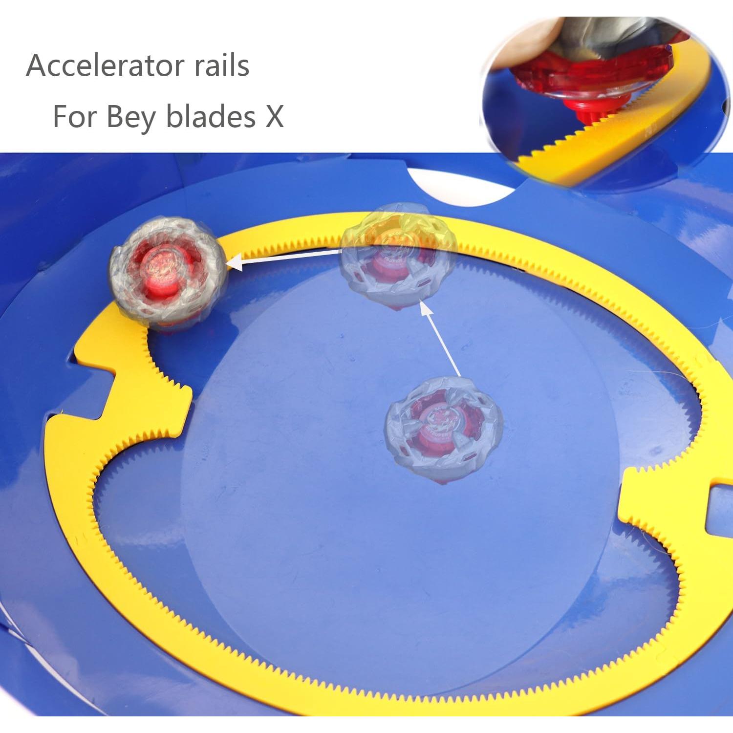 Estadio de Batalla Beyblade X Aimoly 41.15 cm Azul