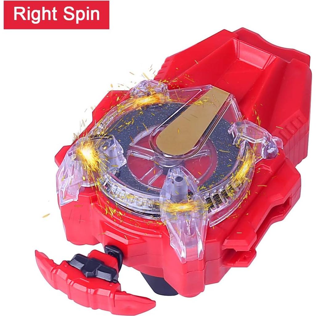 Lanzador Bey Burst Ingooood Rojo Compatible Giro Derecho