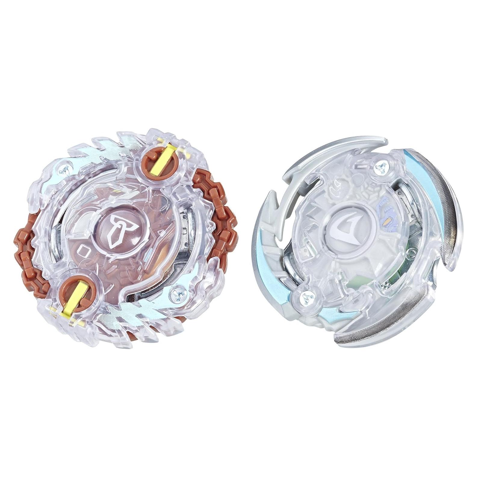 Beyblade Burst Tyros T2 y D2 - Juguete de Batalla Personalizable