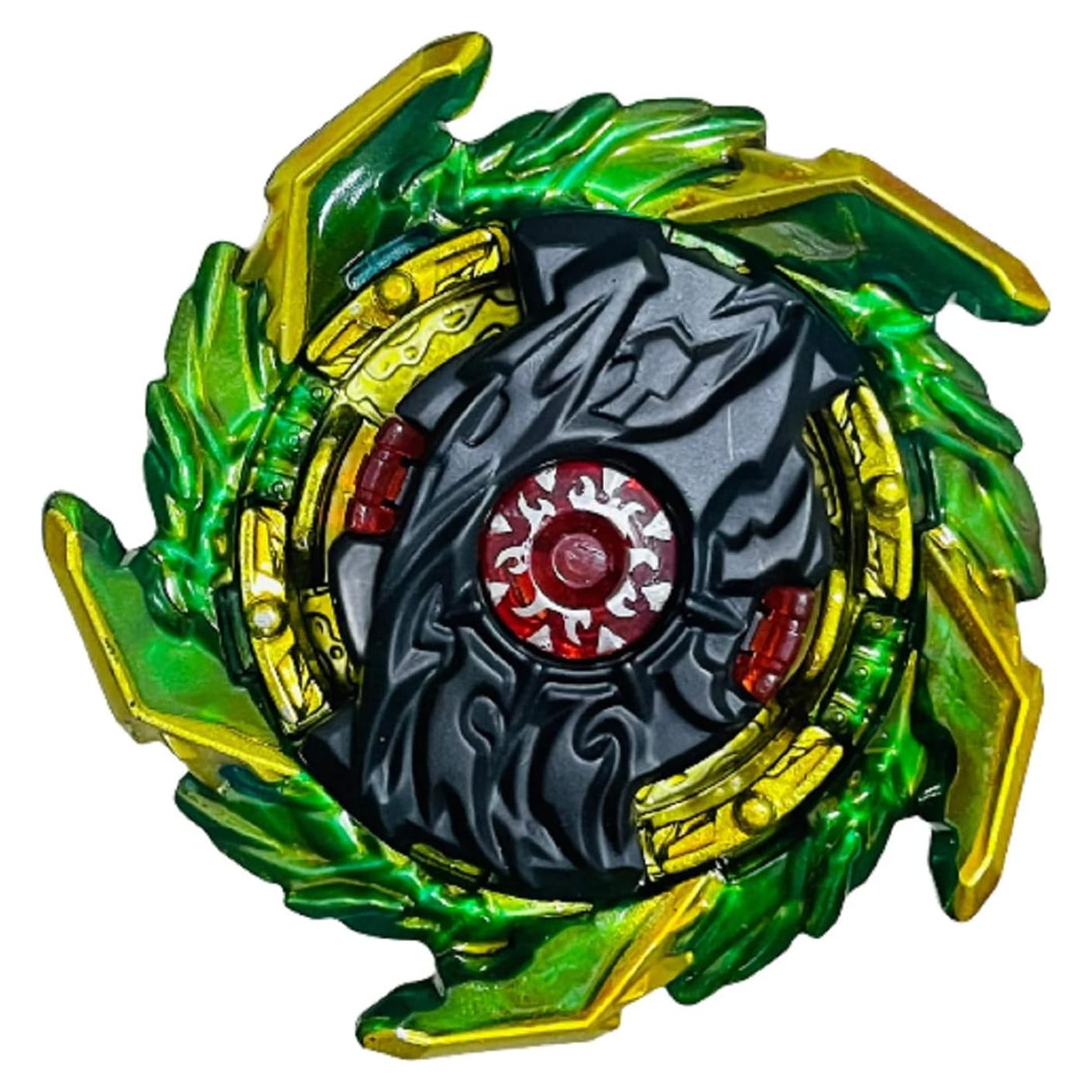 Tops de Batalla Metal Fusión Methink Verde y Oro 7.6cm