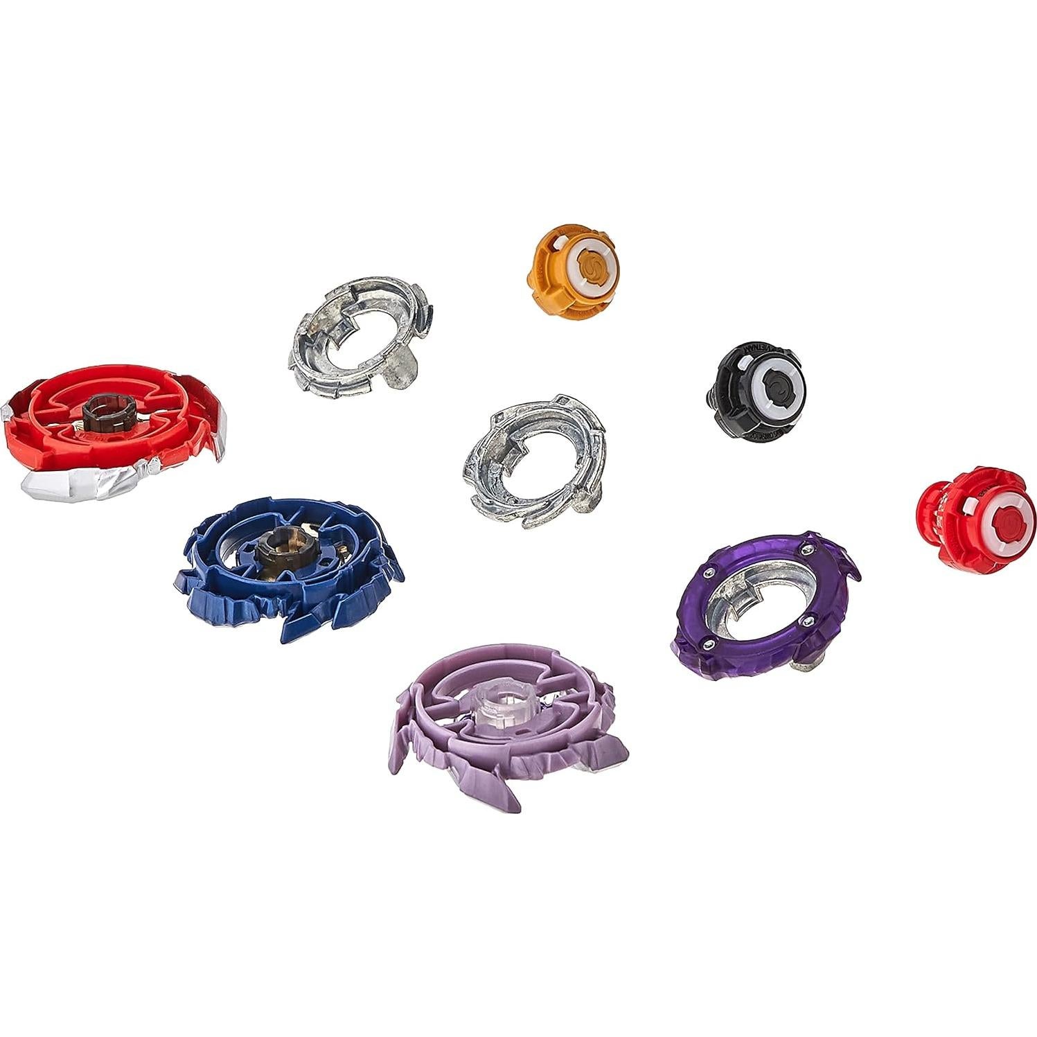 Beyblade Burst Surge Speedstorm 3-Pack - Kolossal Fafnir F6, Spear Dullahan D6, Brave Roktavor R6