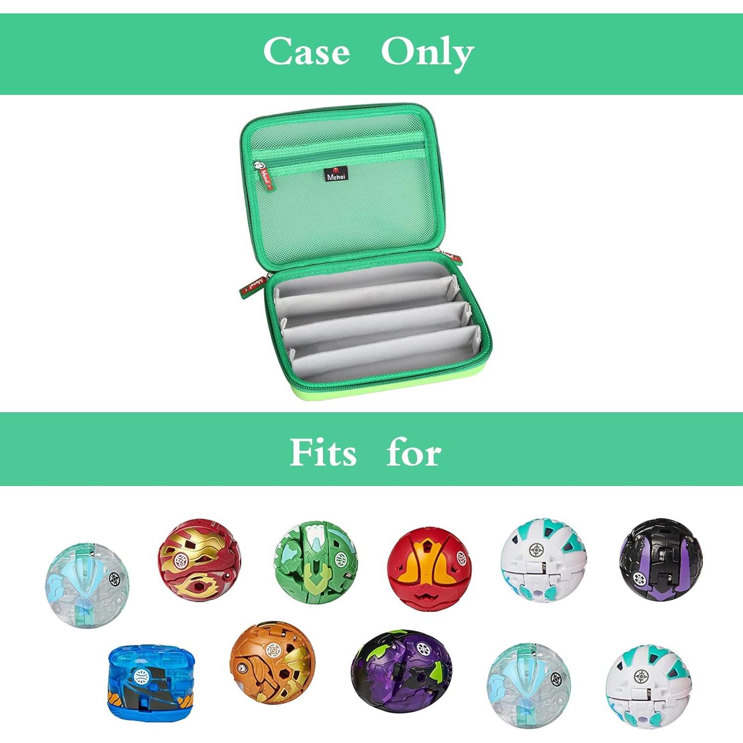 Estuche Organizador Mchoi para Figuras Bakugan 20.32x16.26cm