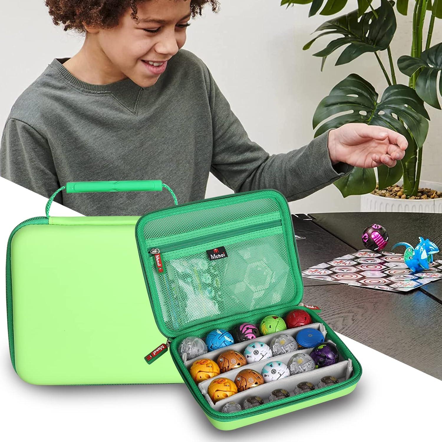 Estuche Organizador Mchoi para Figuras Bakugan 20.32x16.26cm