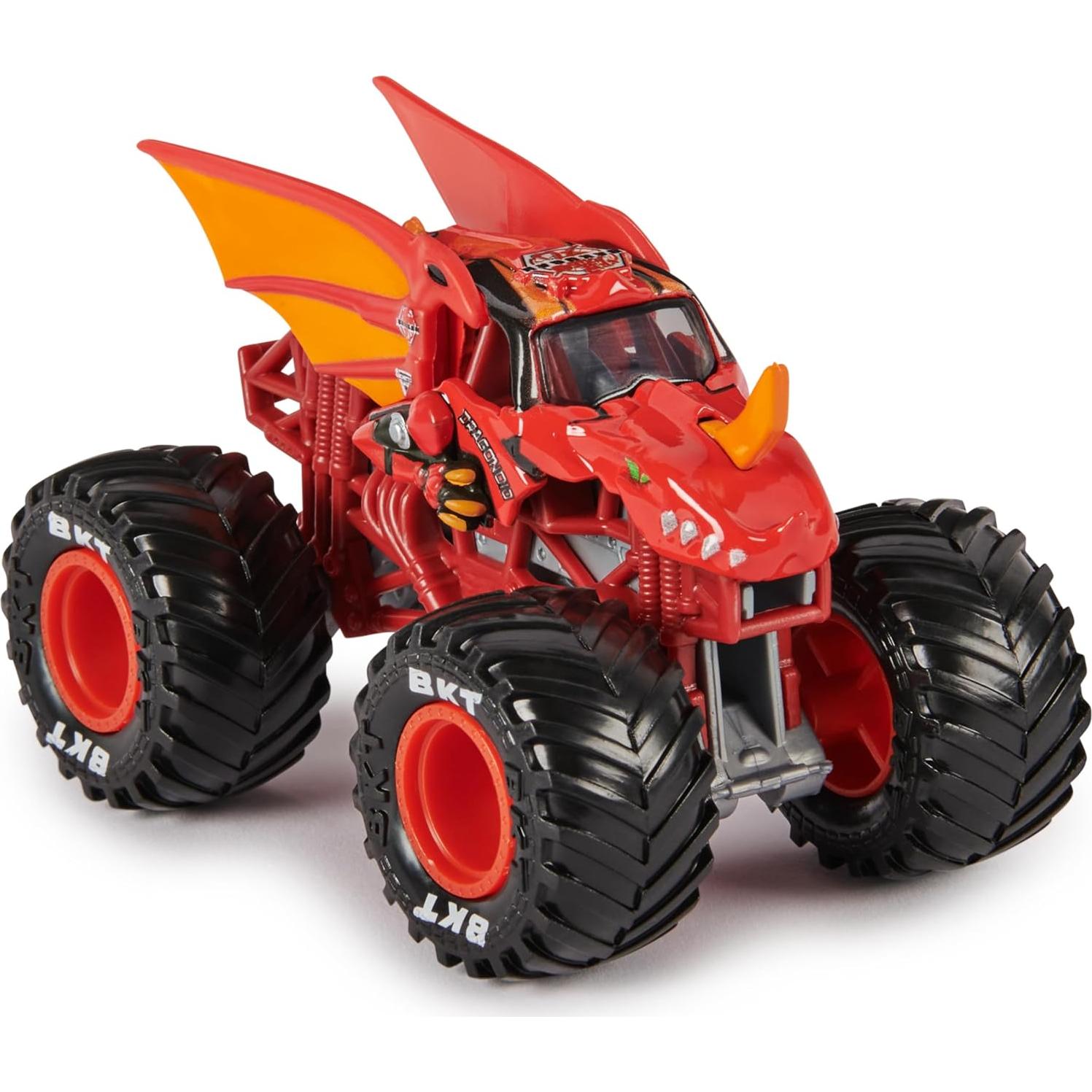 Camión Monster Jam Spin Master Dragonoid 1:64 Metal Fundido