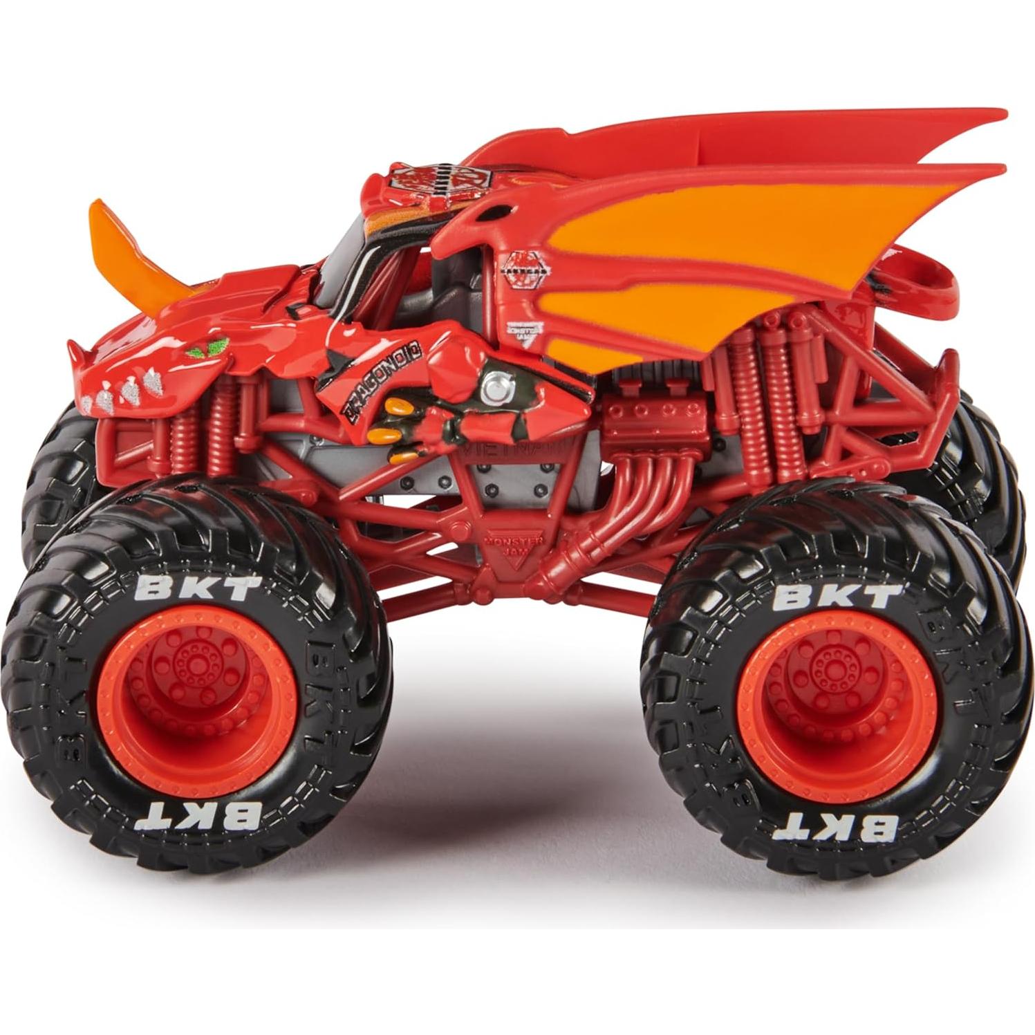 Camión Monster Jam Spin Master Dragonoid 1:64 Metal Fundido