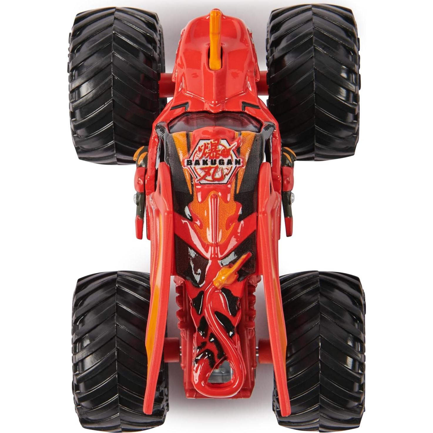 Camión Monster Jam Spin Master Dragonoid 1:64 Metal Fundido
