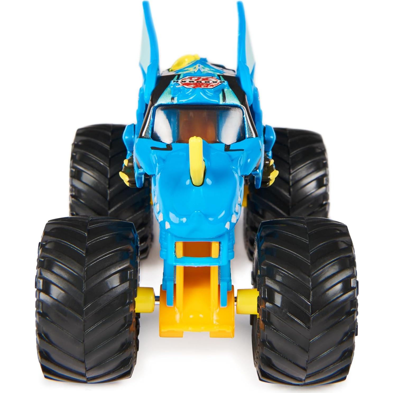 Camión Monstruo Monster Jam Dragonoid Azul 1:64 Metal Fundido