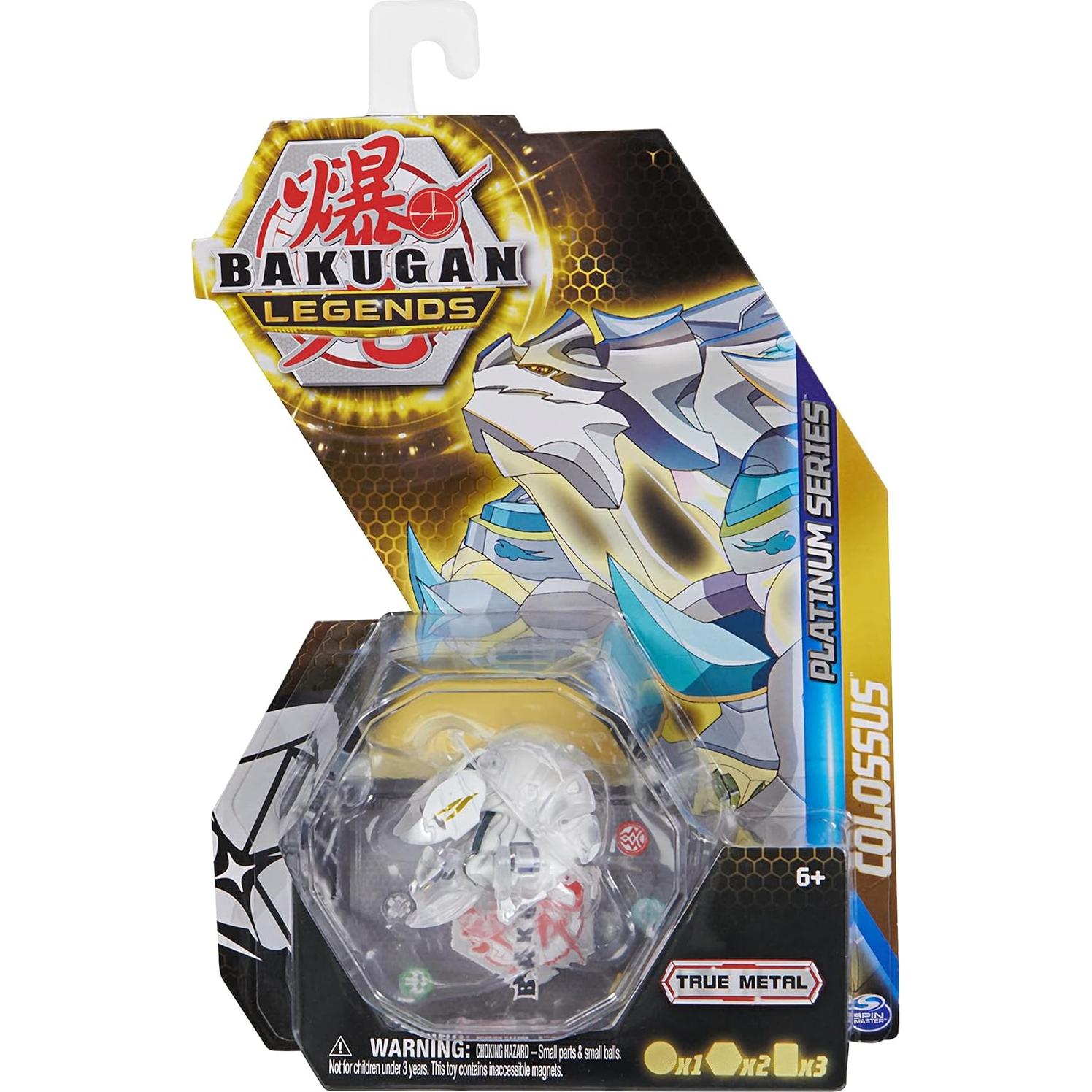 Bakugan Leyendas Platino - 1 Bakugan, 2 BakuCores, Tarjetas