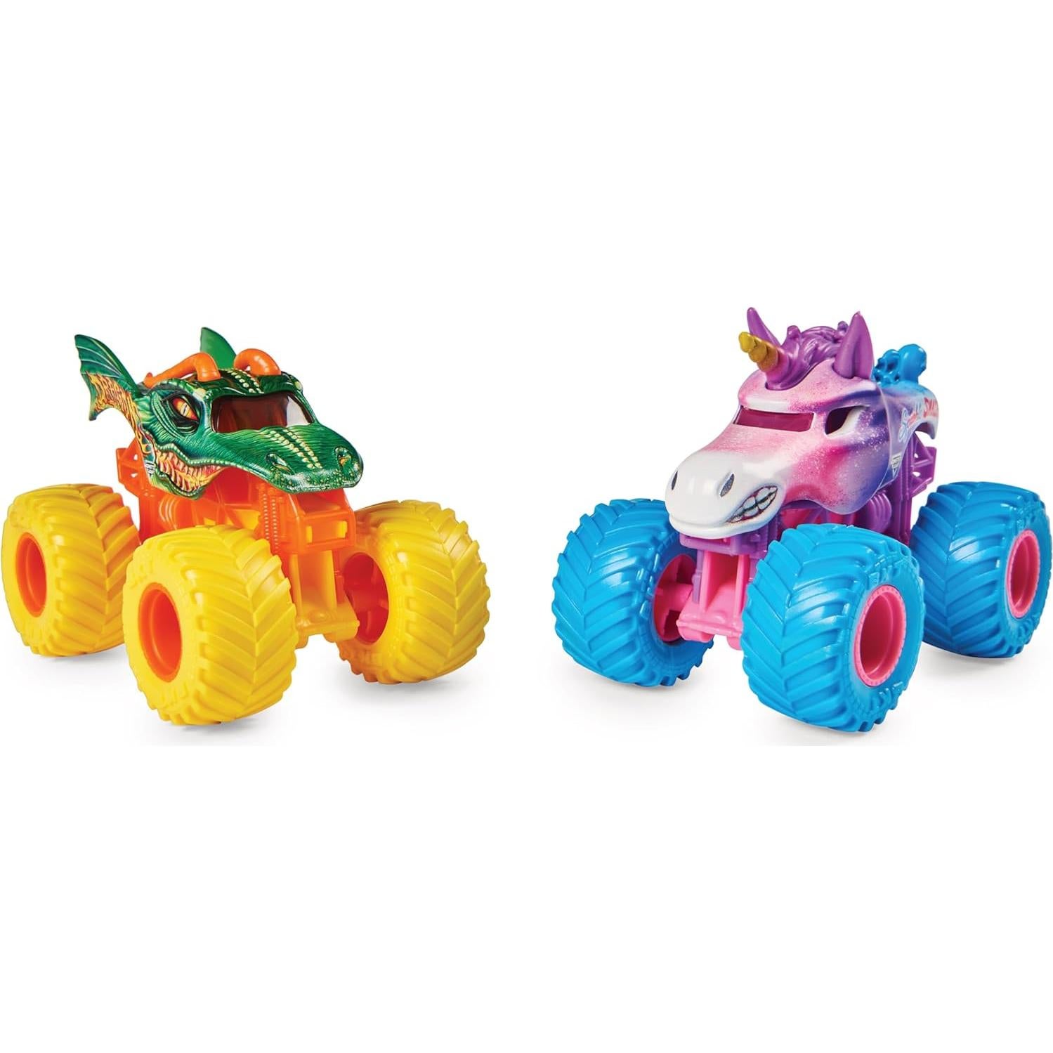 Monster Jam Camiones Monstruo 1:64 Spin Master - Paquete 2