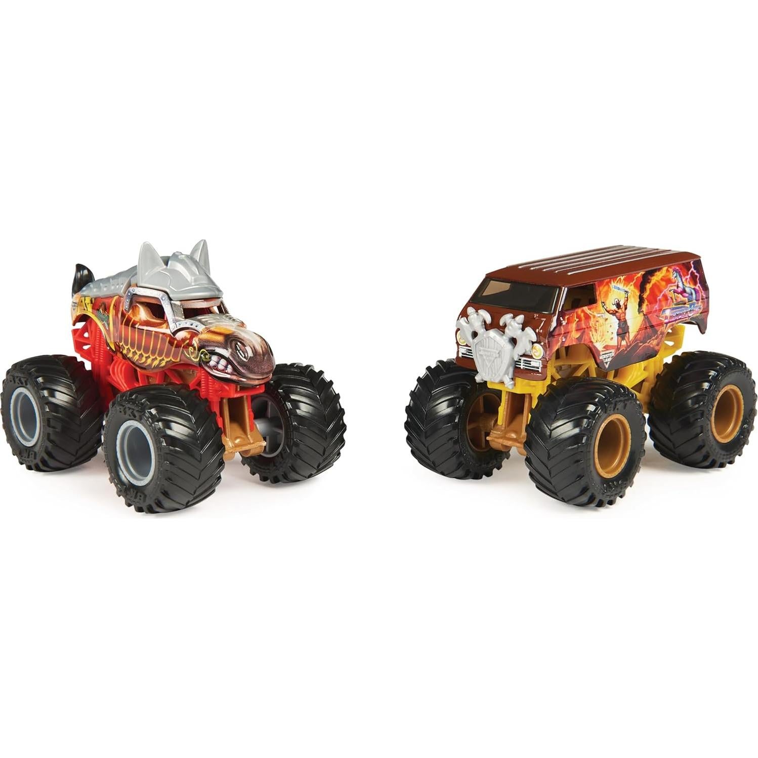 Monster Jam Camiones Monstruo 1:64 Spin Master - Paquete 2