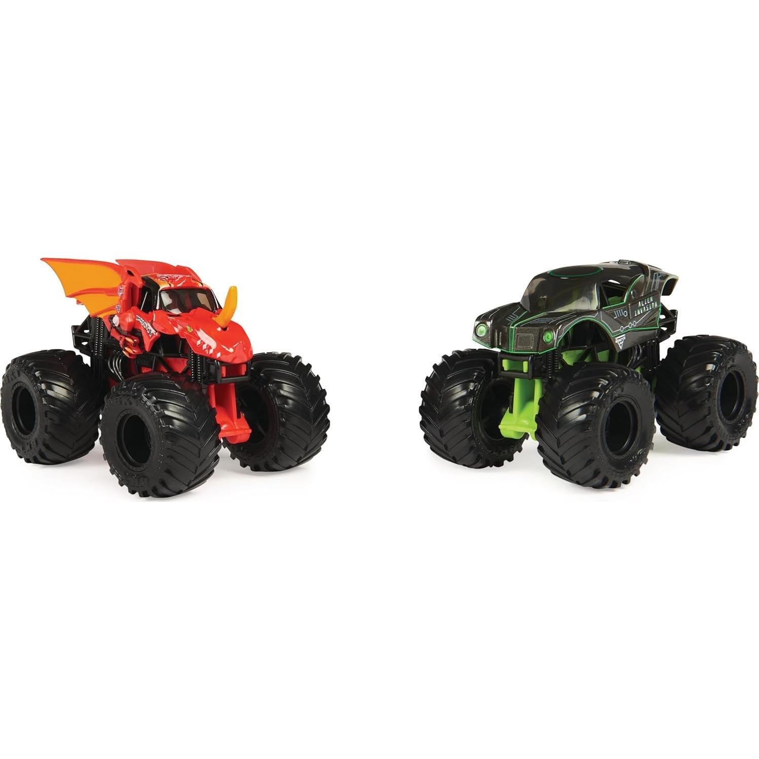 Monster Jam Camiones Monstruo 1:64 Spin Master - Paquete 2