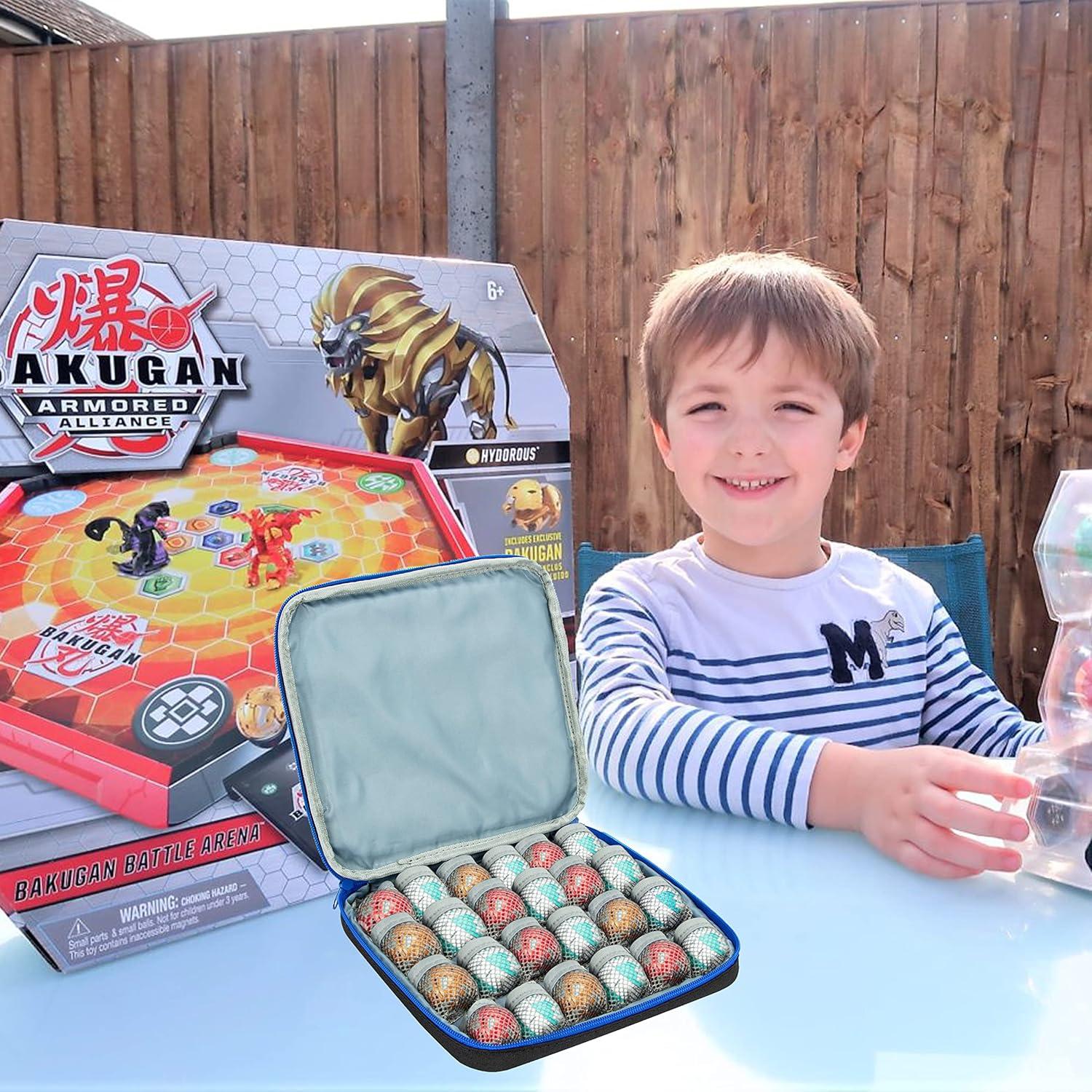 Estuche de Almacenamiento KISLANE para 24 Figuras Bakugan - Negro