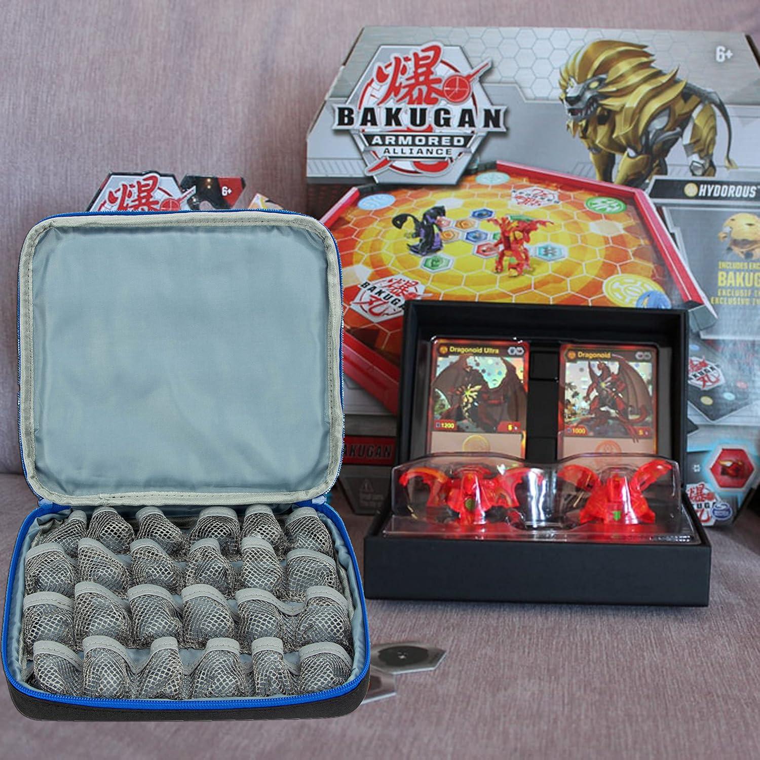 Estuche de Almacenamiento KISLANE para 24 Figuras Bakugan - Negro