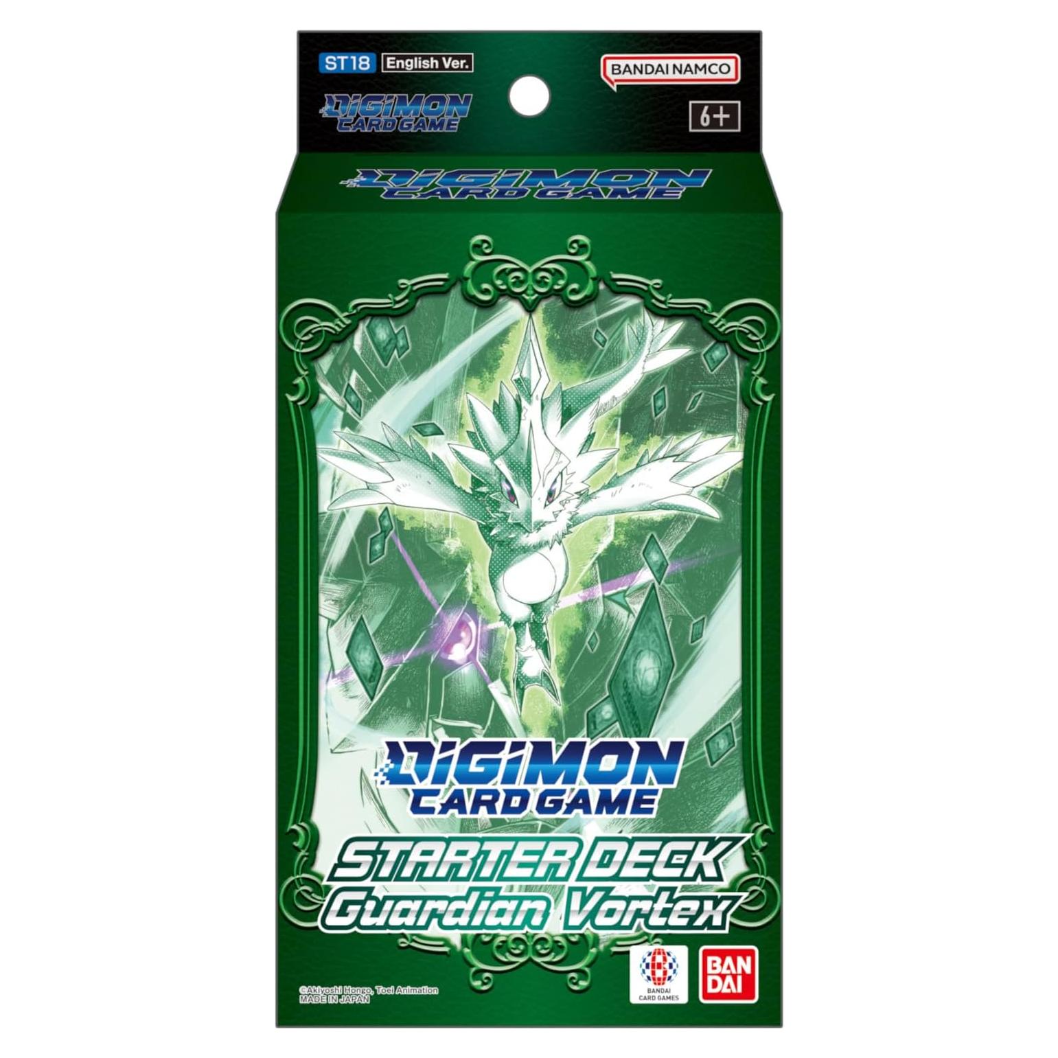 Juego de Cartas Digimon Vortex Guardián - Mazo Inicial 54 cartas