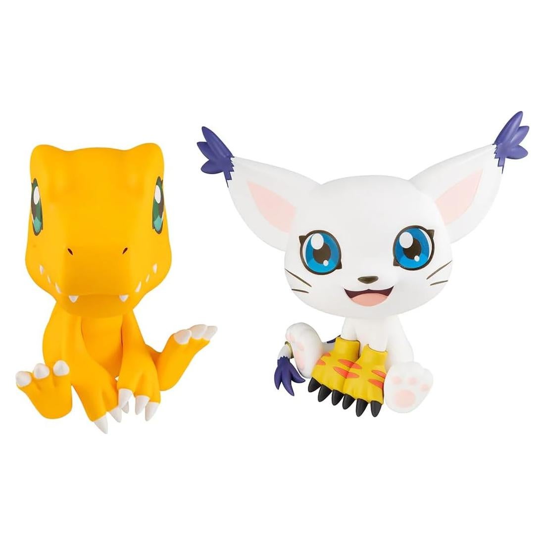 Figura PVC Digimon Adventure Megahouse Tailmon y Agumon