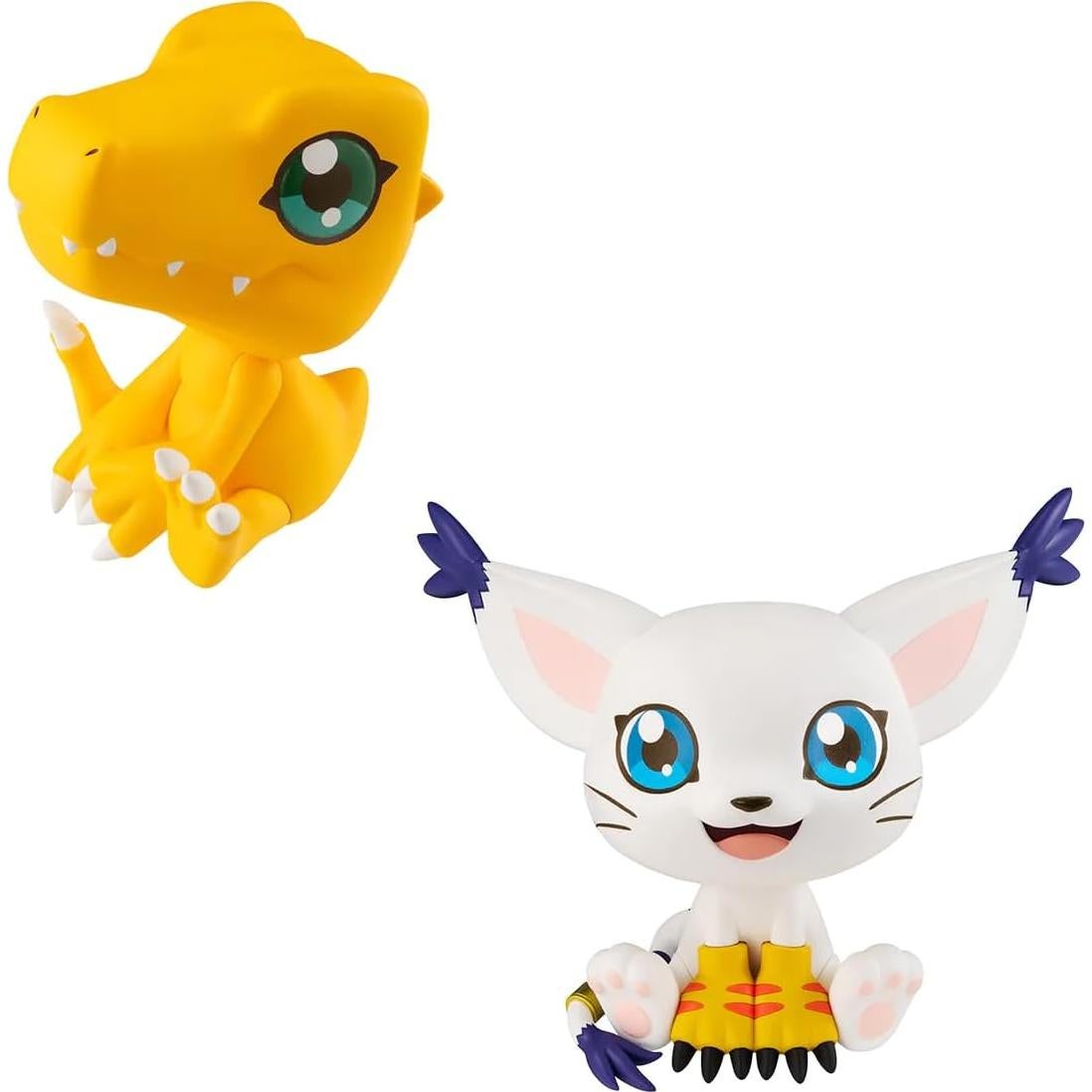 Figura PVC Digimon Adventure Megahouse Tailmon y Agumon