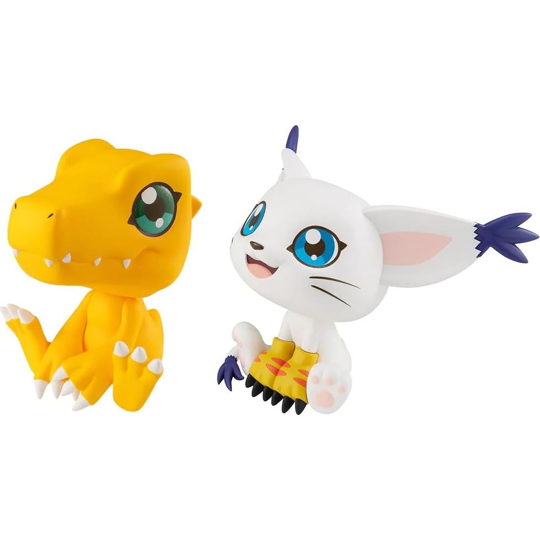 Figura PVC Digimon Adventure Megahouse Tailmon y Agumon