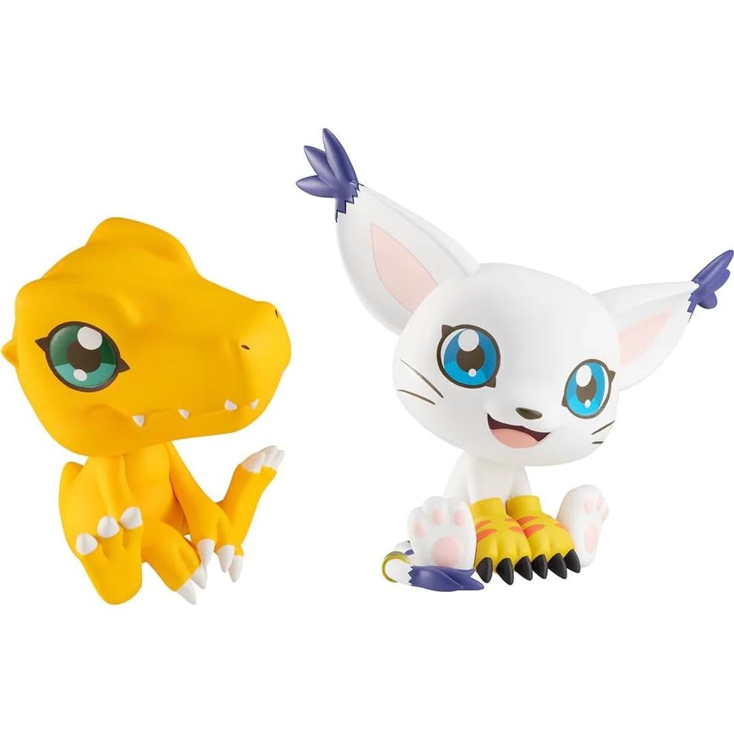 Figura PVC Digimon Adventure Megahouse Tailmon y Agumon