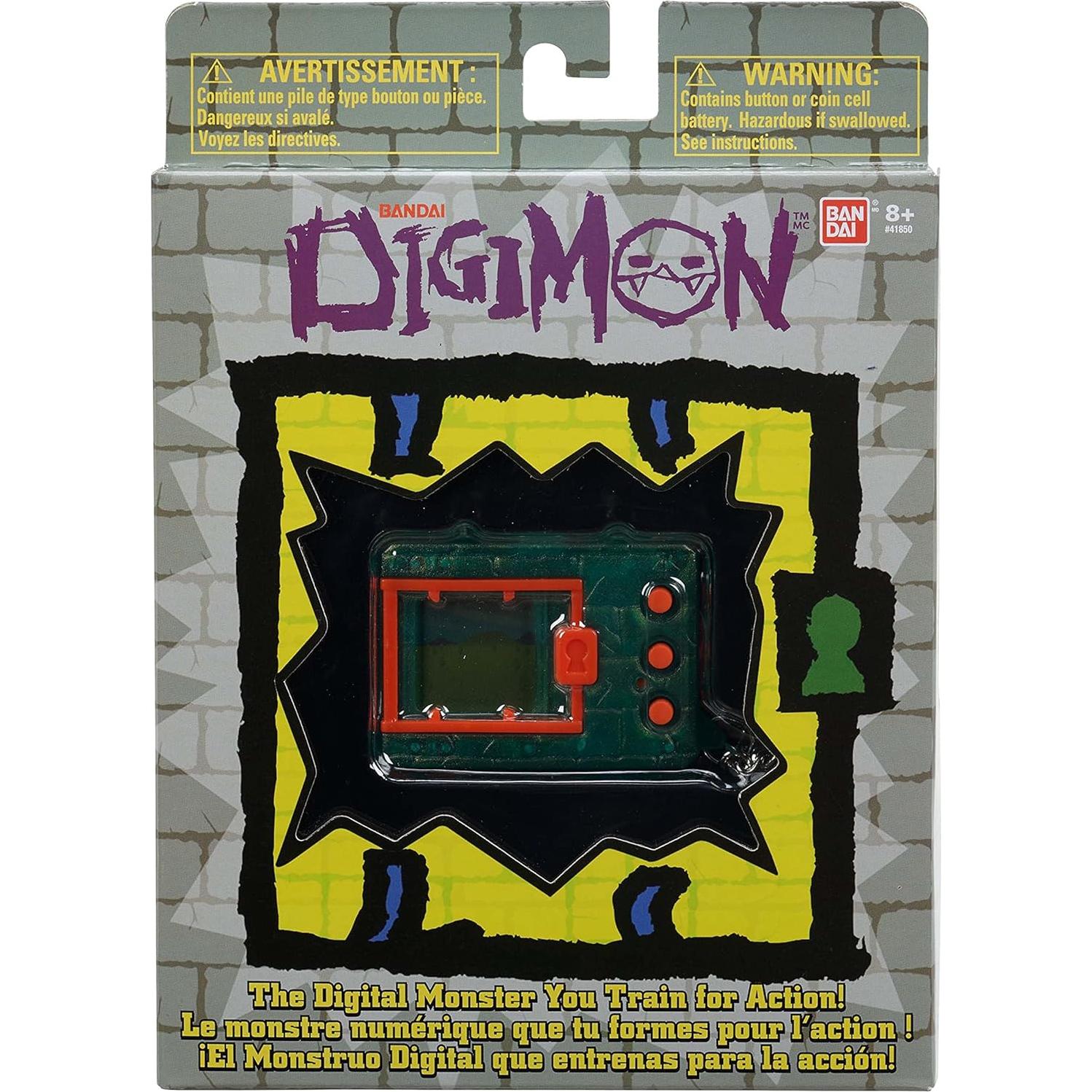 Dispositivo Virtual de Mascota Digimon Bandai Verde 108g