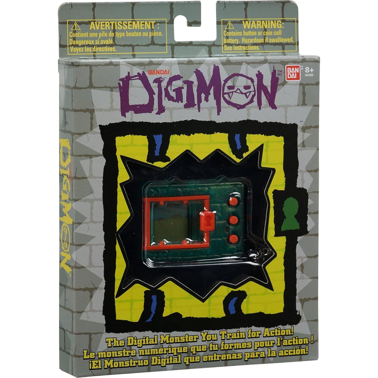 Dispositivo Virtual de Mascota Digimon Bandai Verde 108g