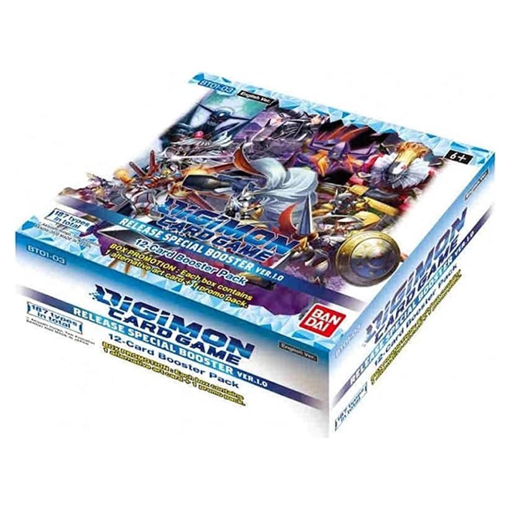 Juego de Cartas Coleccionables Digimon Bandai - Versión Especial 1.0