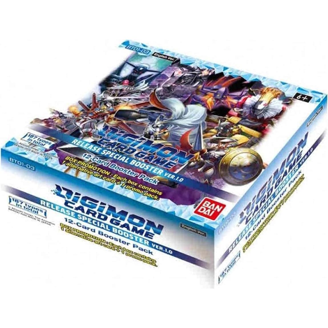Juego de Cartas Coleccionables Digimon Bandai - Versión Especial 1.0