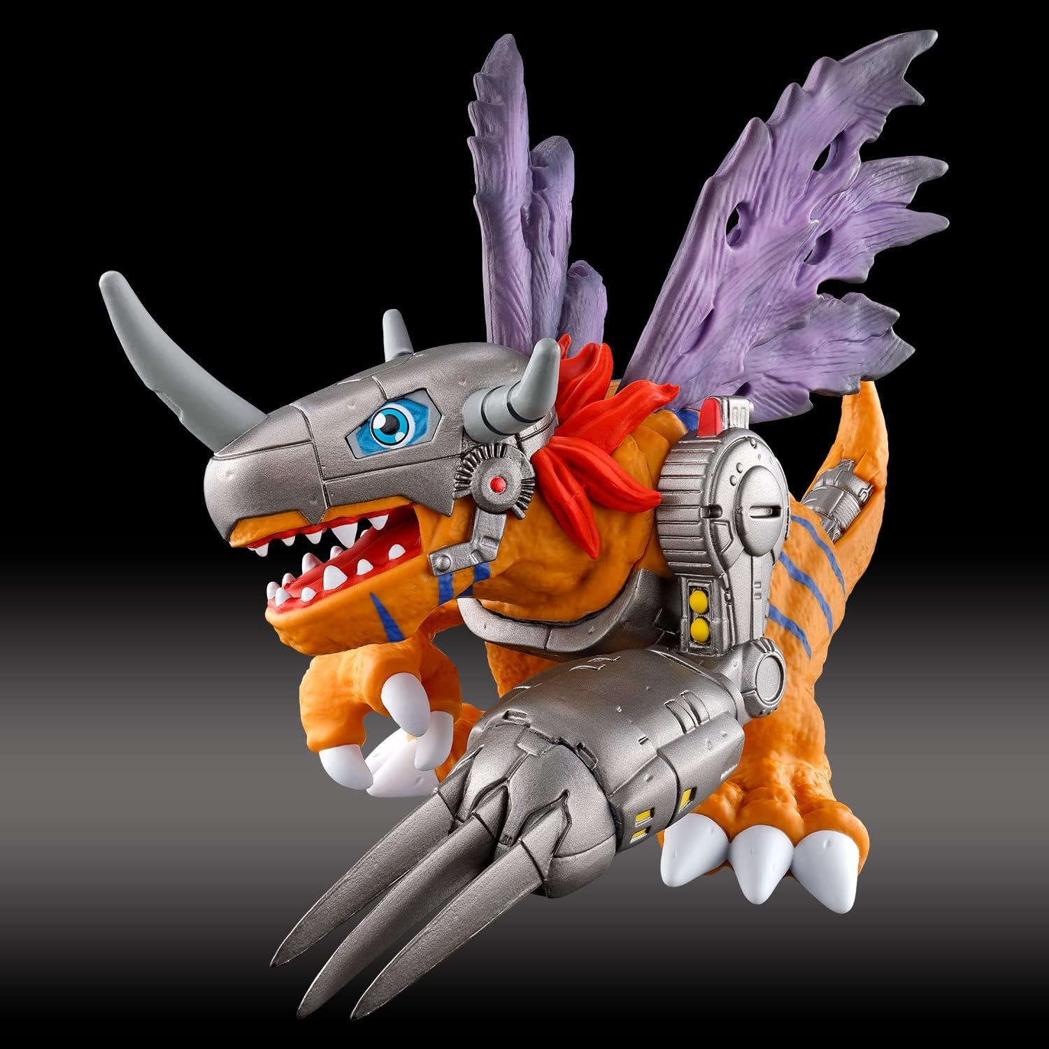 Figura PVC Dynamotion Metal Greymon BANDAI 17 cm
