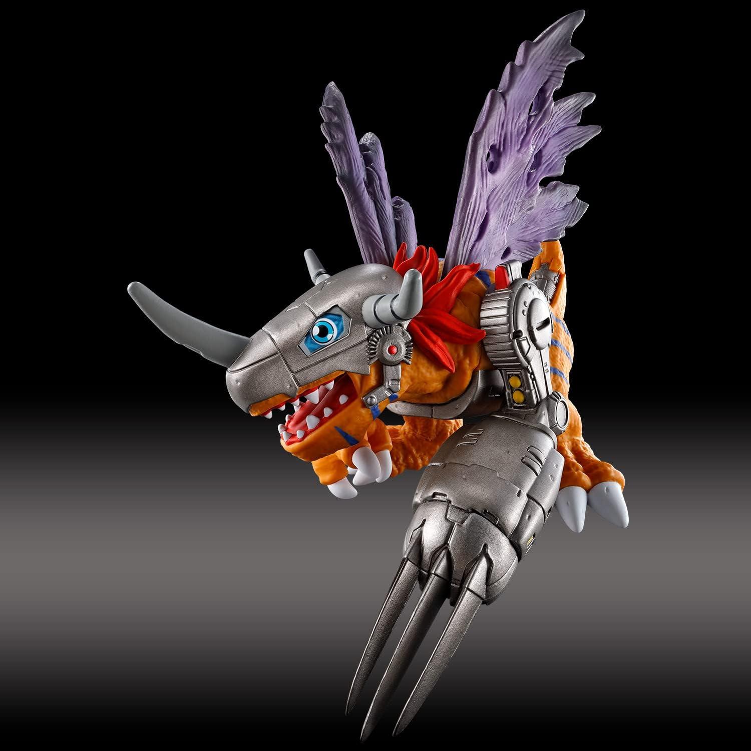 Figura PVC Dynamotion Metal Greymon BANDAI 17 cm