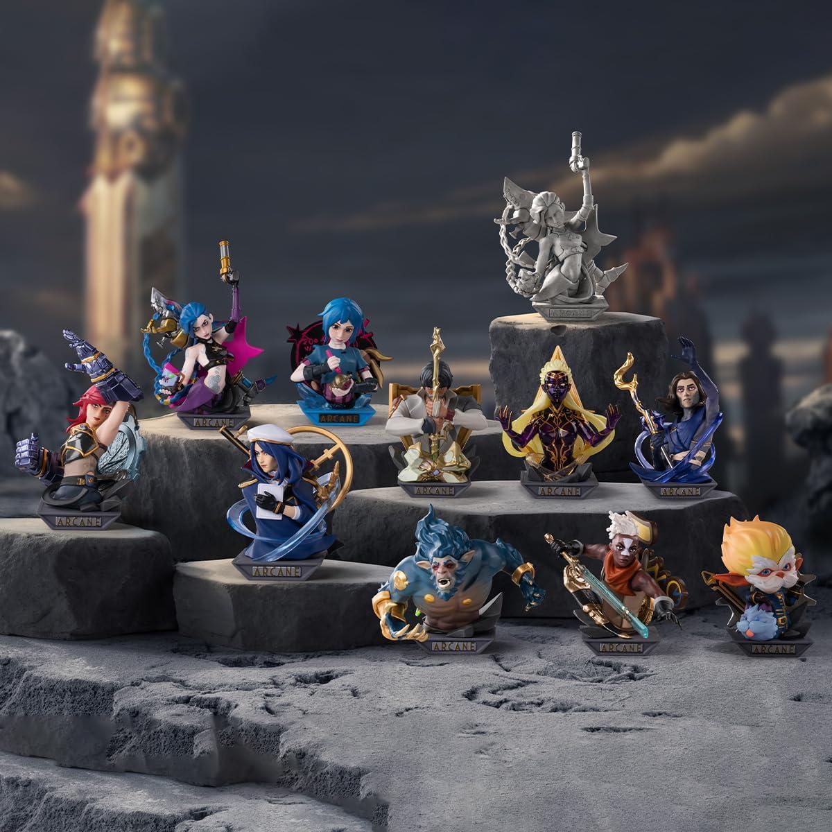 Figuras de Acción POP MART League of Legends Arcane - Caja Sorpresa