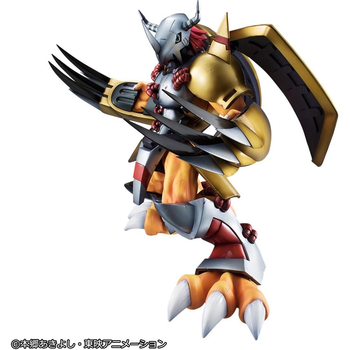 Figura Megahouse Digimon Adventure Wargreymon y Taichi