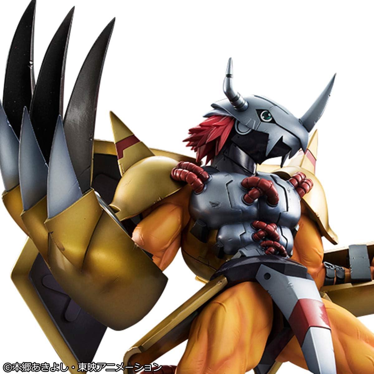 Figura Megahouse Digimon Adventure Wargreymon y Taichi