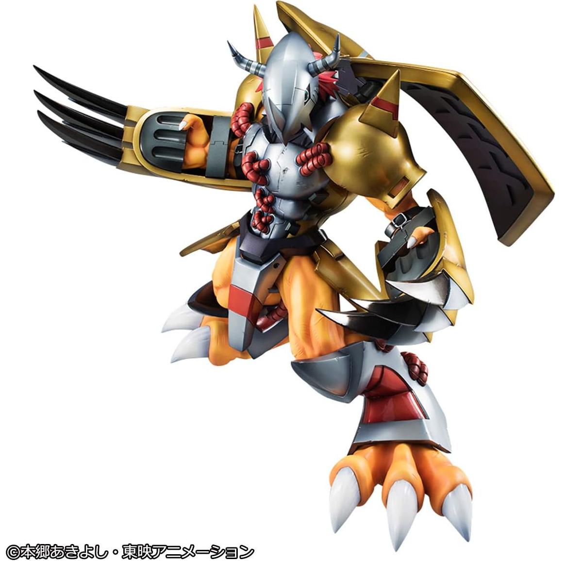 Figura Megahouse Digimon Adventure Wargreymon y Taichi