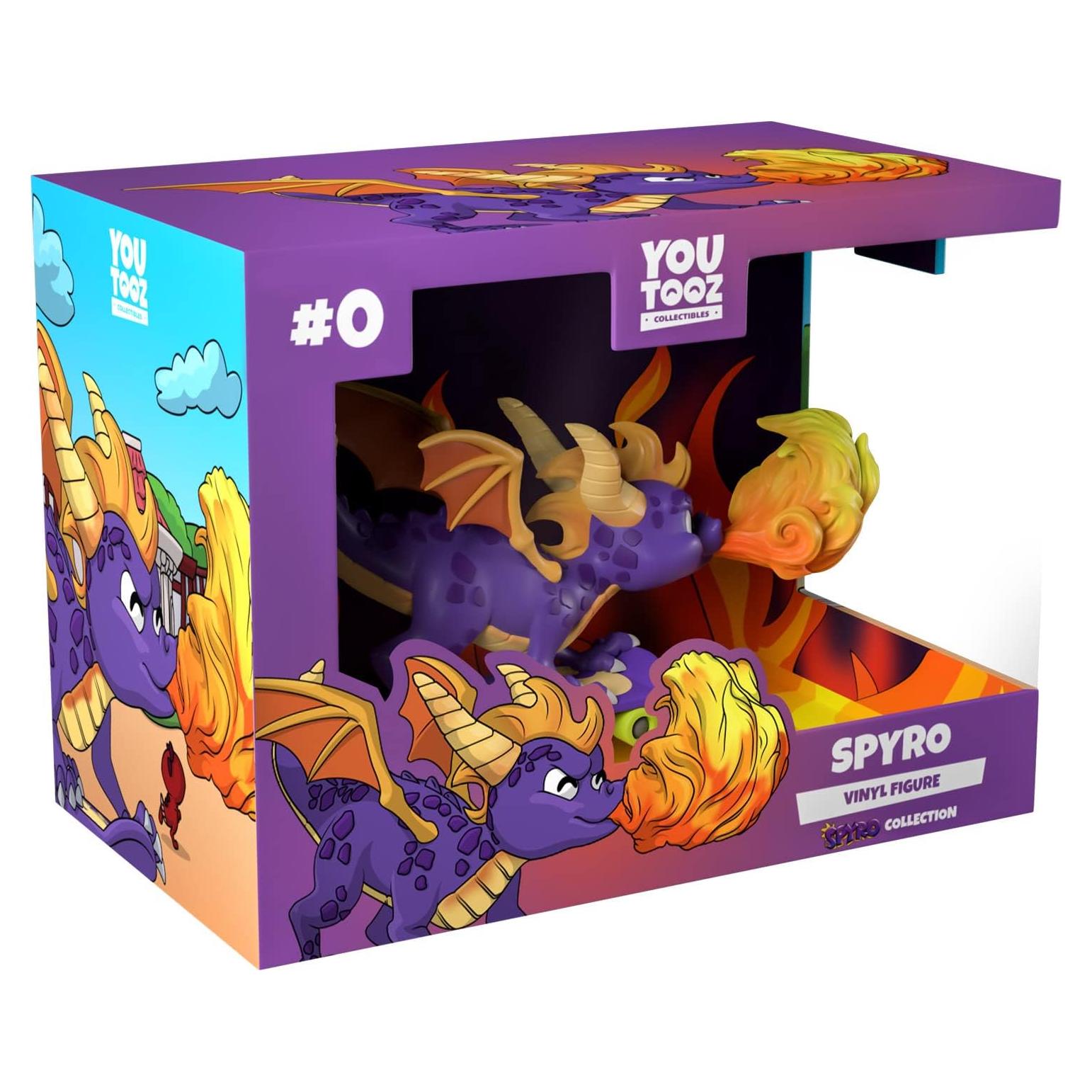 Figura de Vinilo Youtooz Spyro 12 cm Edición Limitada Patineta