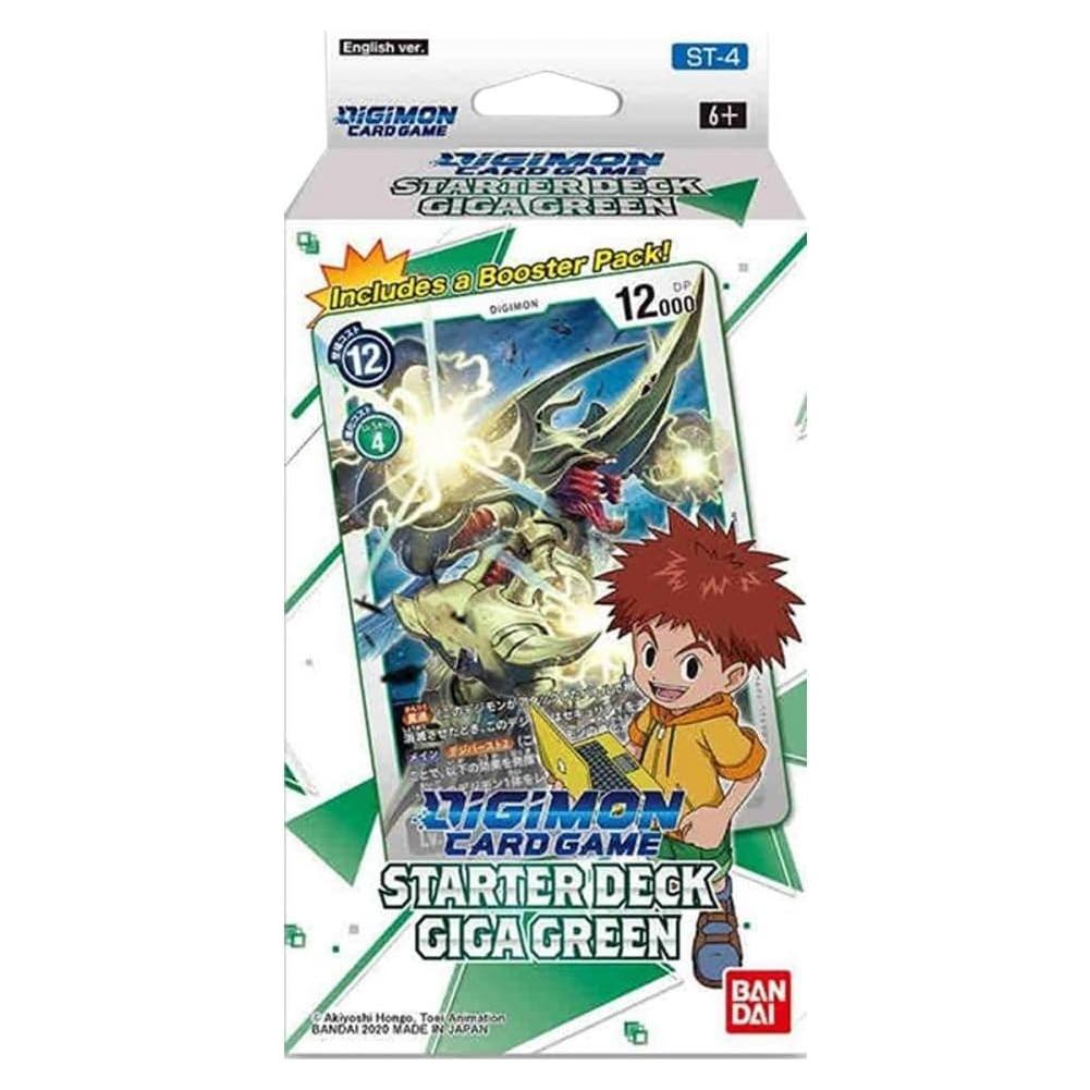 Juego de Cartas Digimon Deck de Inicio 04 GIGA Verde Bandai