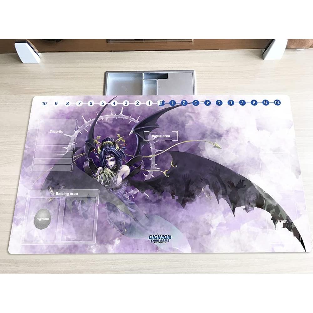 Tapete de Juego DTCG Mlikemat Lilithmon 60x35 cm + Bolsa Gratis