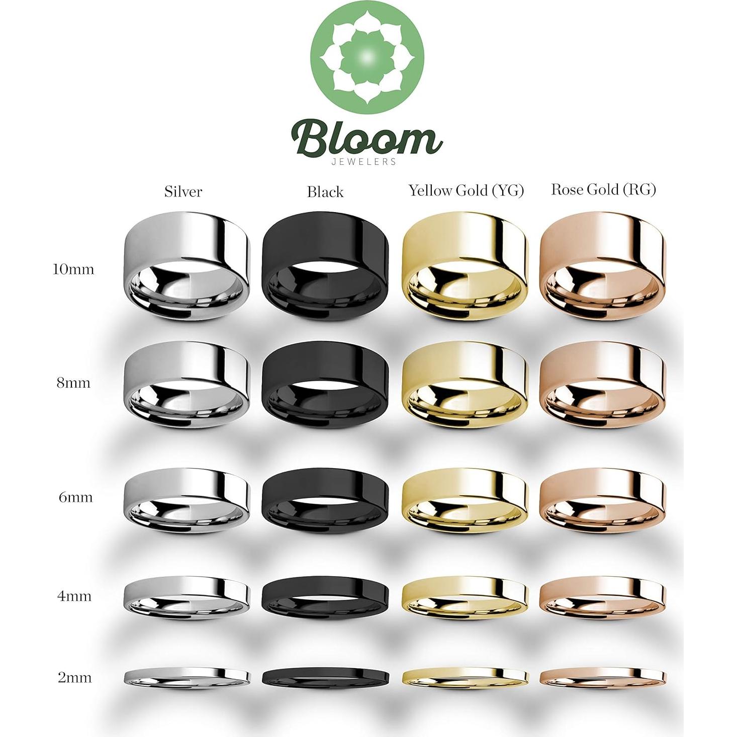 Anillo de Compromiso Digimon Carburo de Tungsteno Hombres