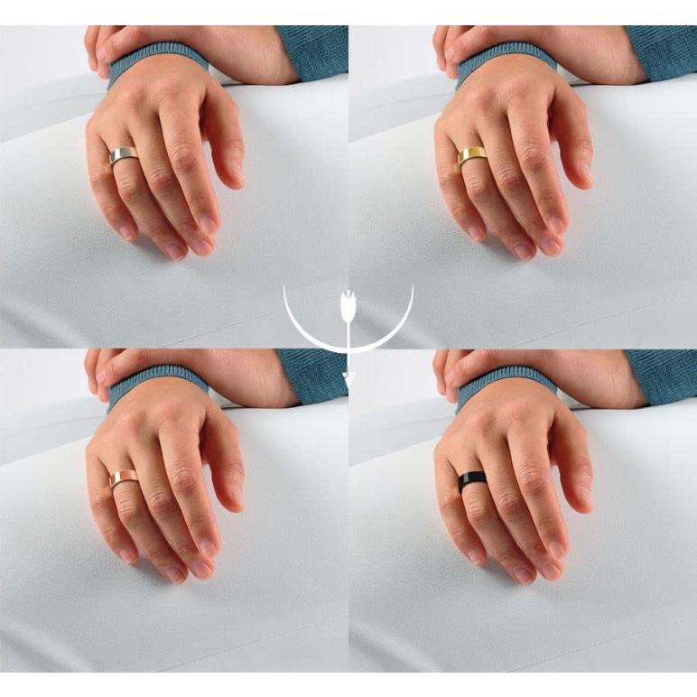 Anillo de Compromiso Digimon Carburo de Tungsteno Hombres