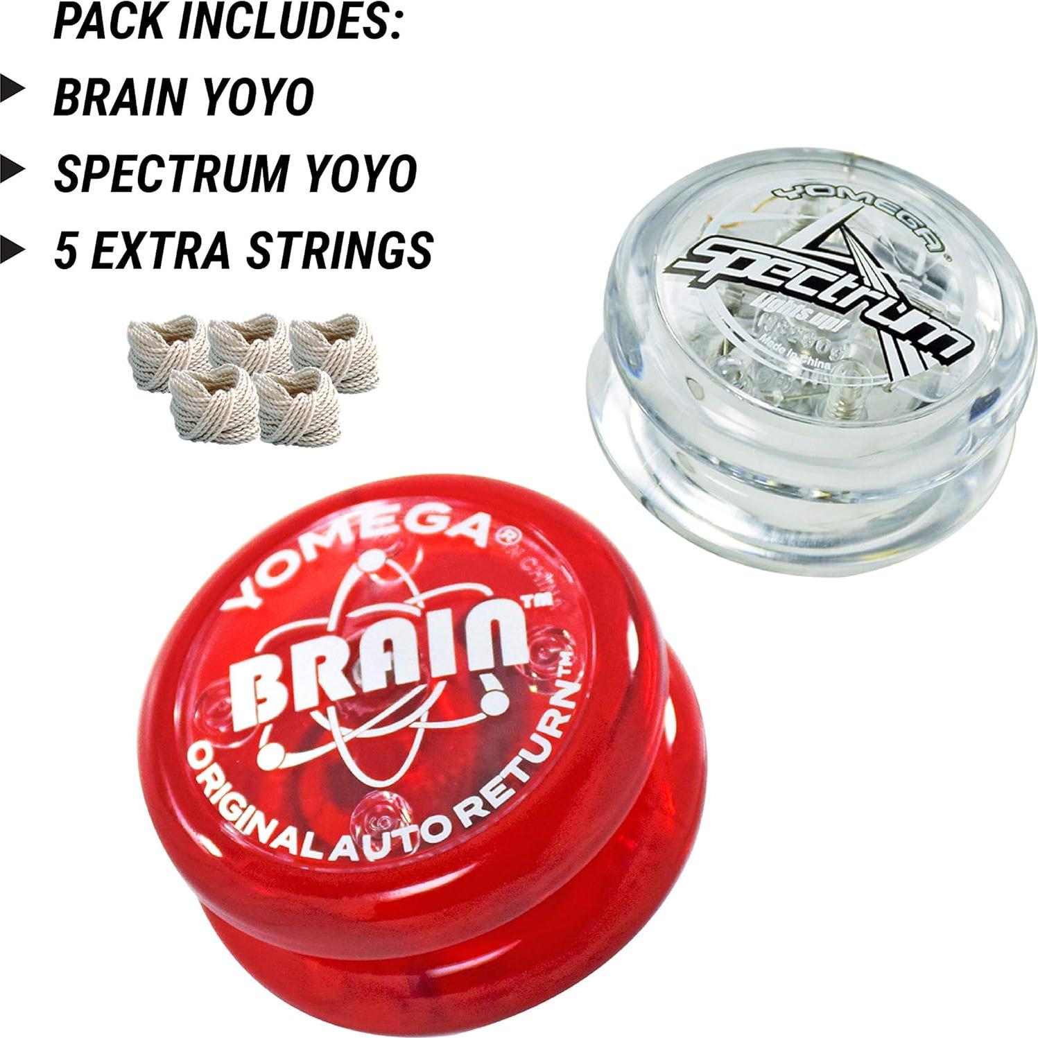 Yoyo Yomega Cerebro Espectro LED para Niños y Principiantes