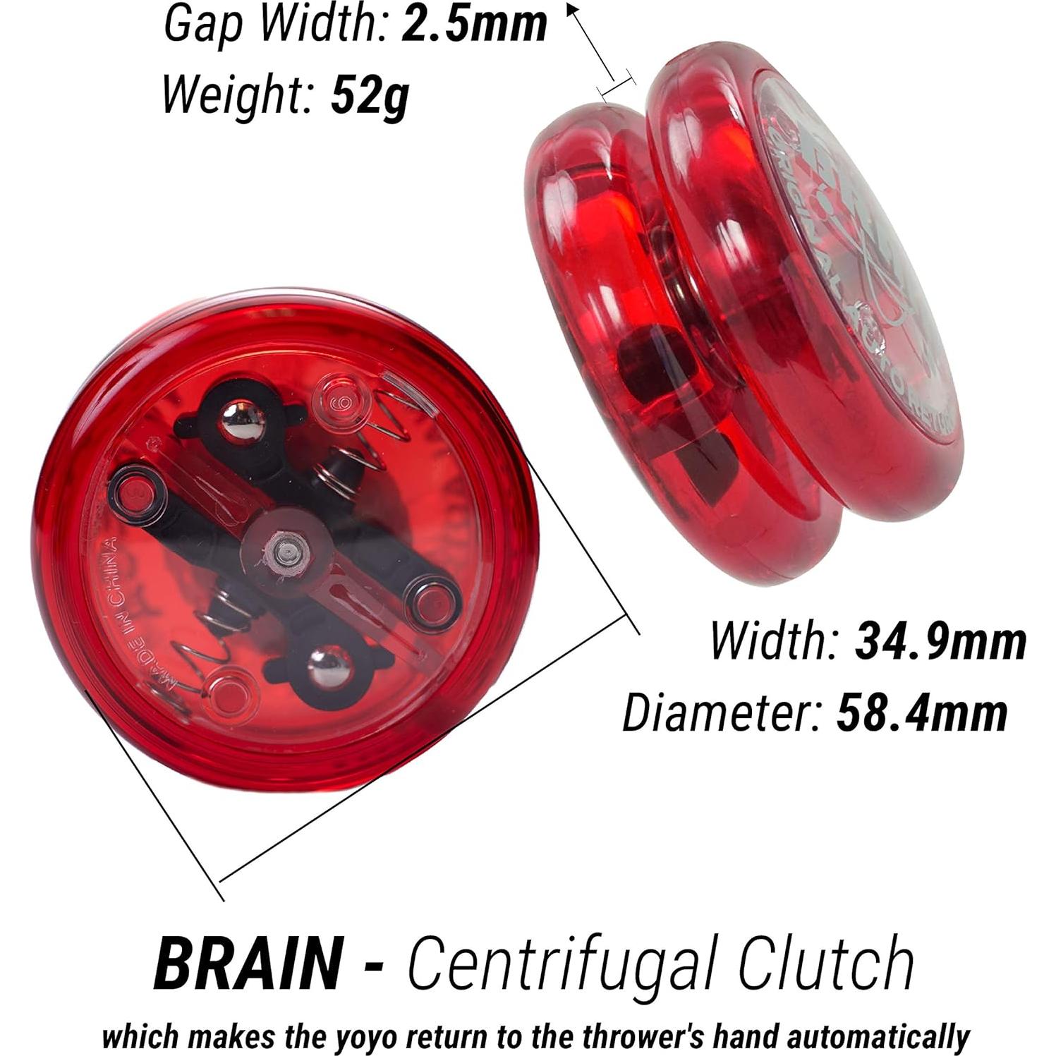 Yoyo Yomega Cerebro Espectro LED para Niños y Principiantes