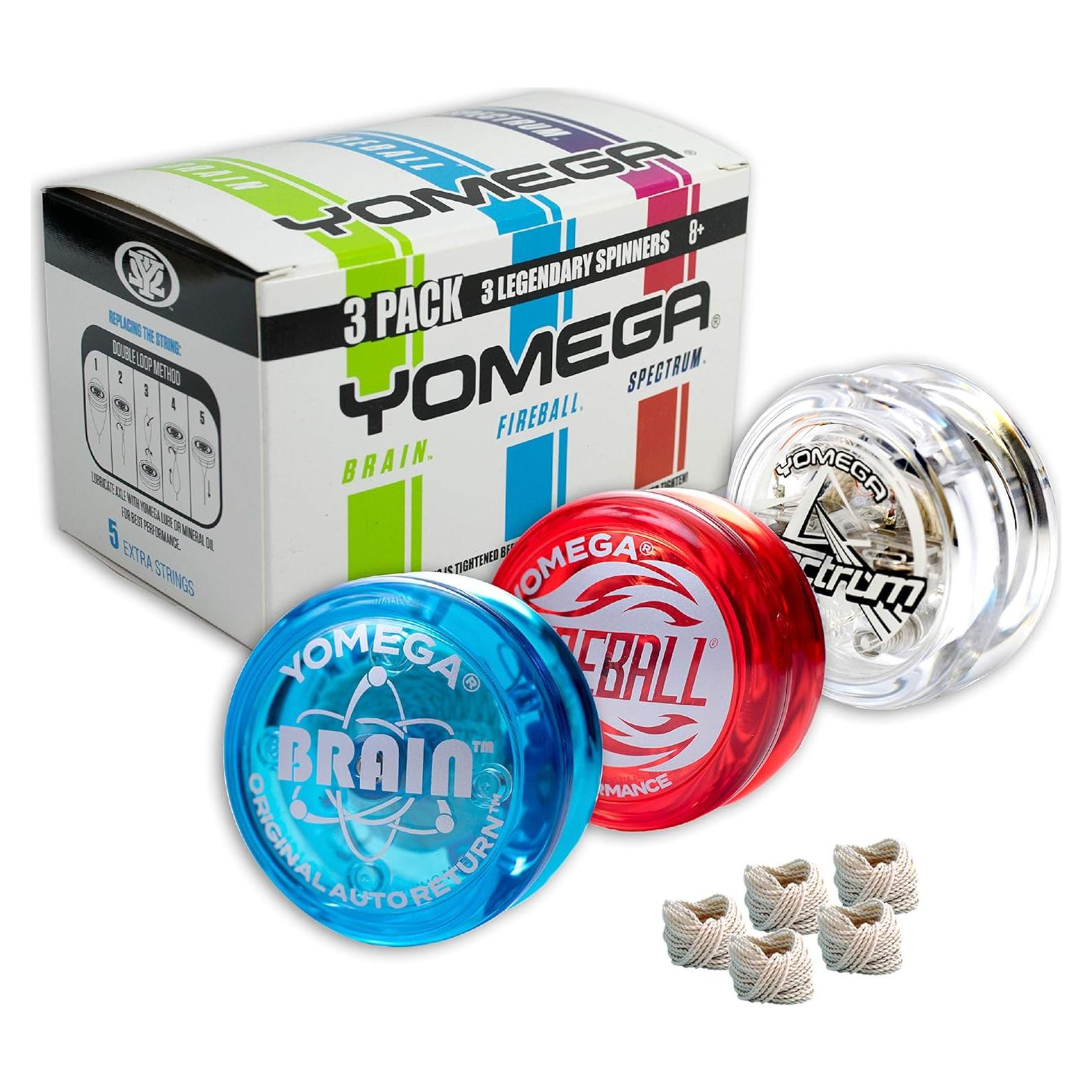 Yoyo Yomega Cerebro Fireball Spectrum LED para Niños