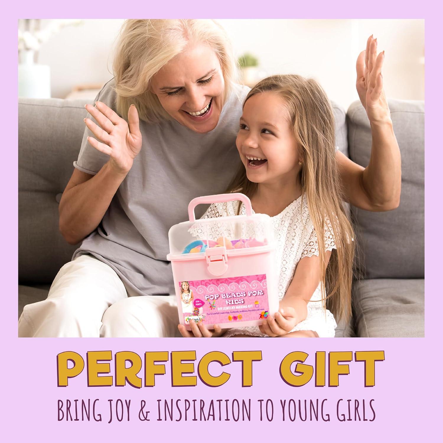 Kit de Joyería Orian con 550 Piezas para Niñas 3+ Años