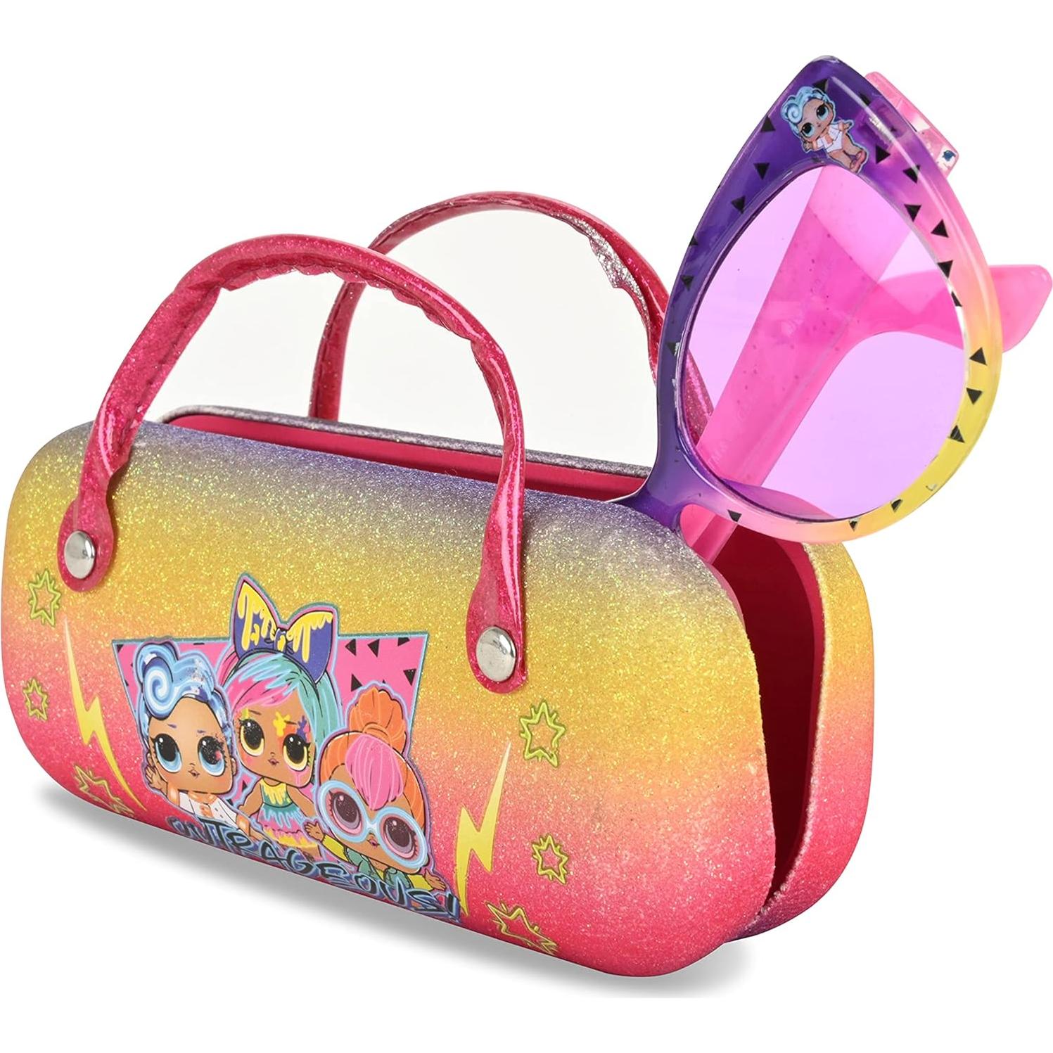 Gafas de Sol LOL Surprise para Niñas con Estuche Rosa