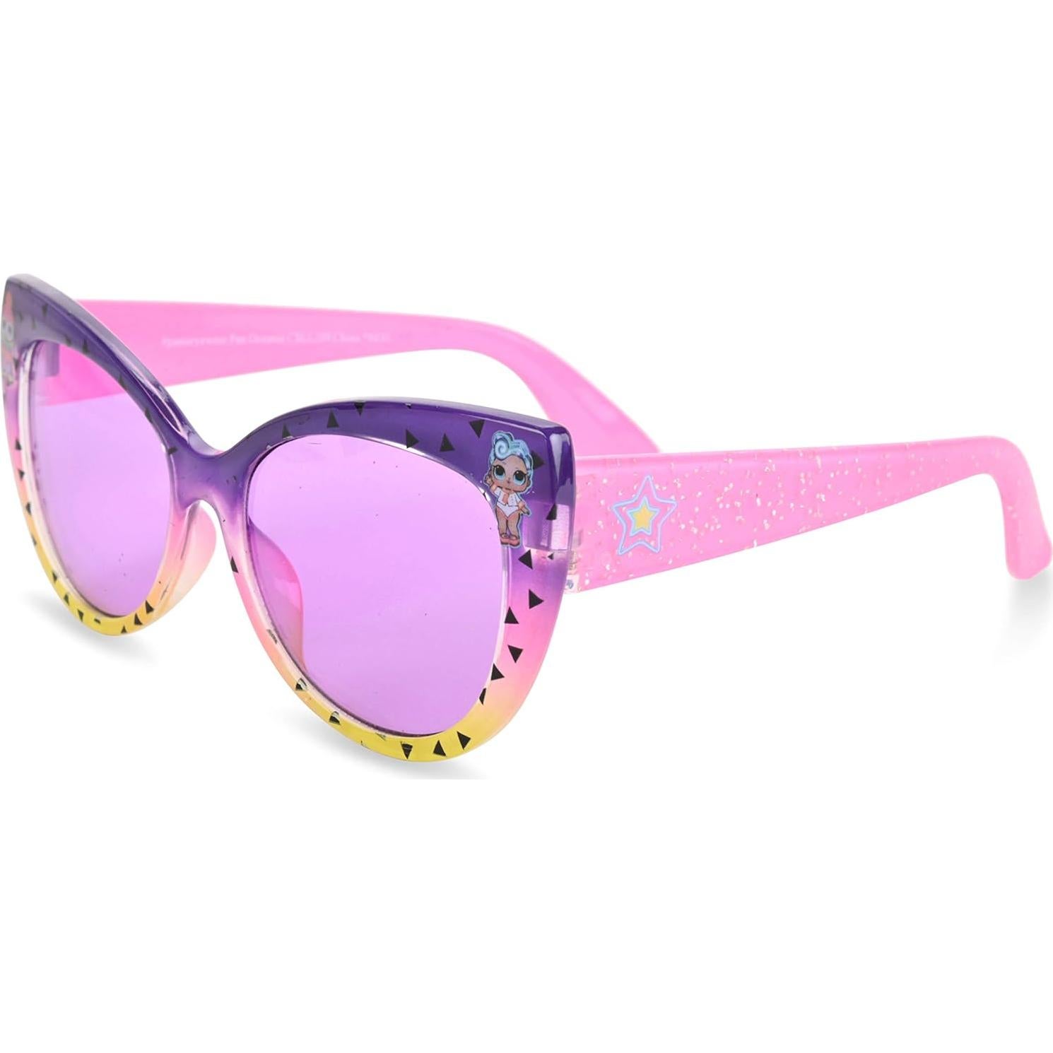 Gafas de Sol LOL Surprise para Niñas con Estuche Rosa