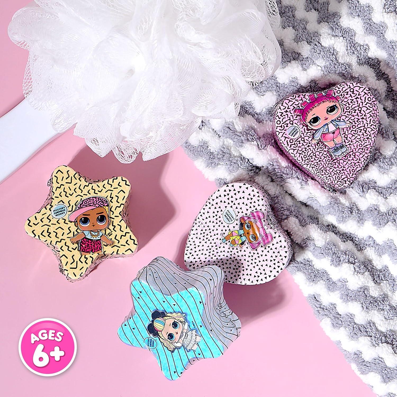 Set de 4 Bombas de Baño L.O.L. Surprise! - No Tóxicas