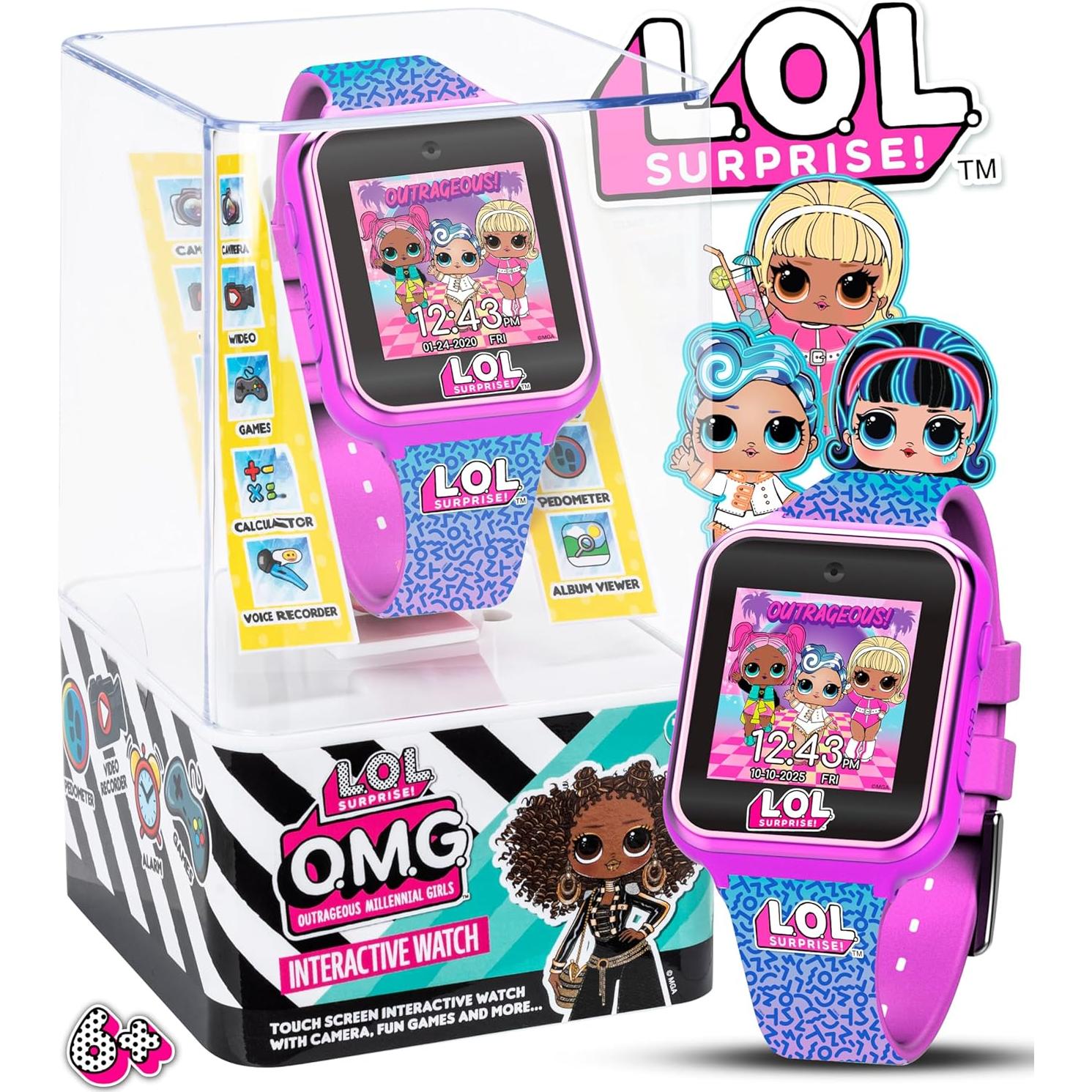 Reloj Inteligente para Niños Accutime LOL Surprise! 10 Juegos