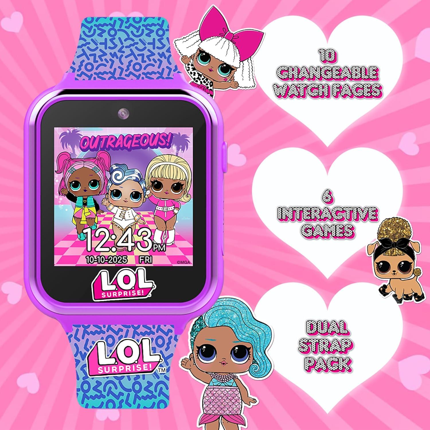 Reloj Inteligente para Niños Accutime LOL Surprise! 10 Juegos