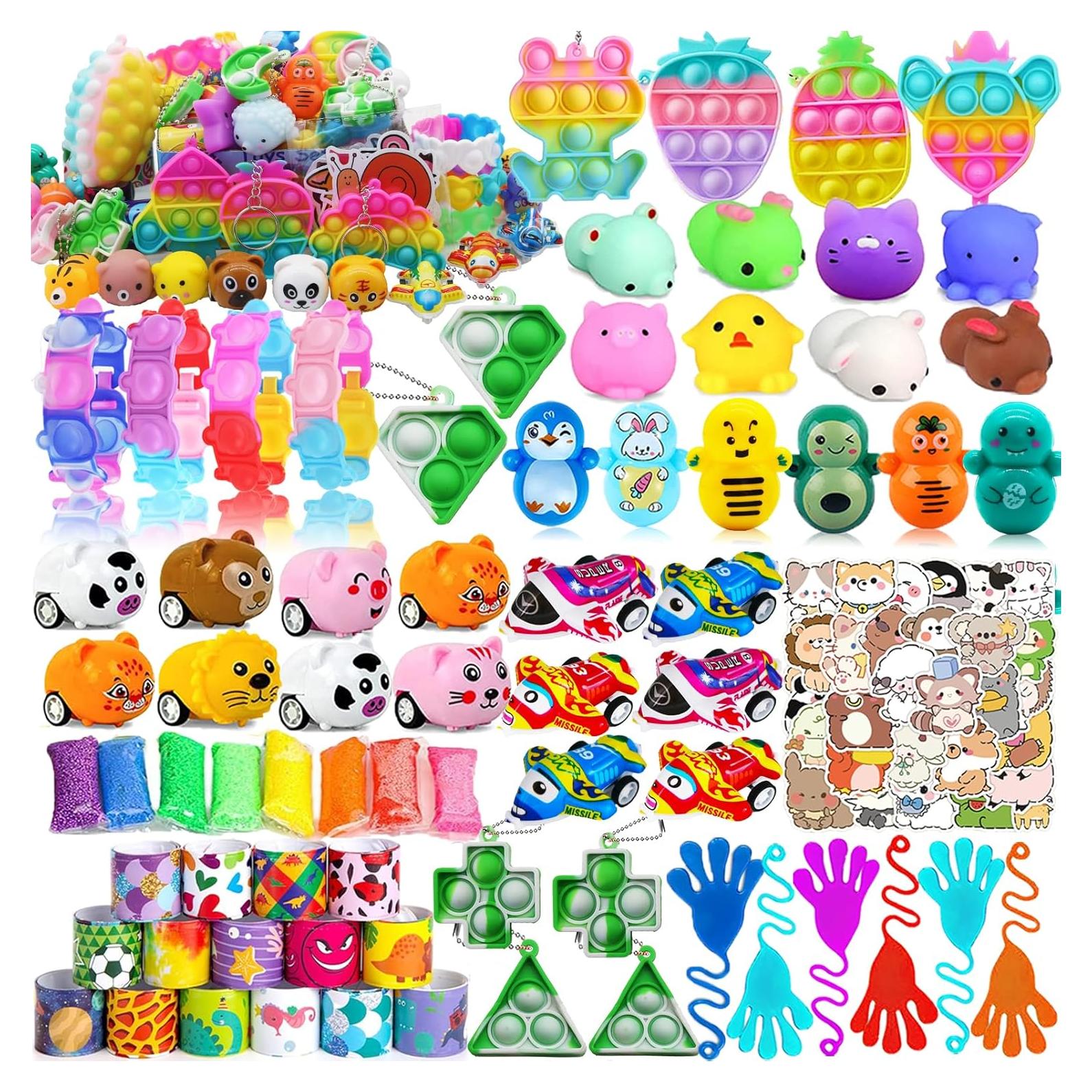 120 Piezas de Juguetes para Fiestas Taulaap - Relleno Piñata y Sorpresas